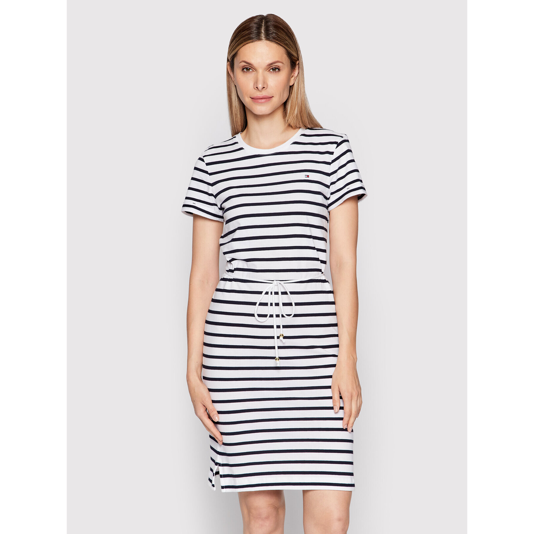 Tommy Hilfiger Každodenné šaty Angela WW0WW27844 Tmavomodrá Regular Fit - Pepit.sk