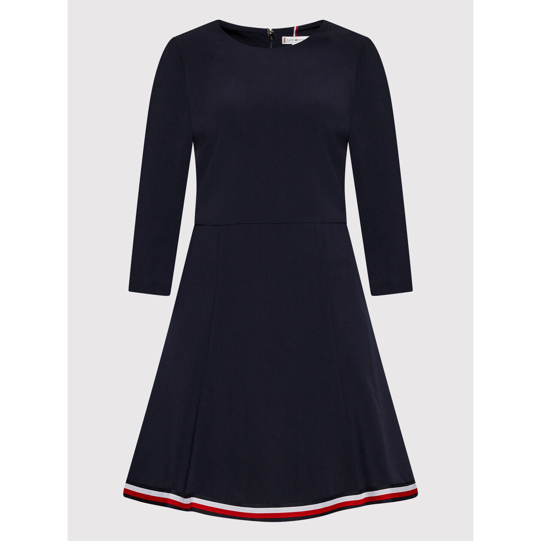 Tommy Hilfiger Každodenné šaty Angela WW0WW35570 Tmavomodrá Regular Fit - Pepit.sk