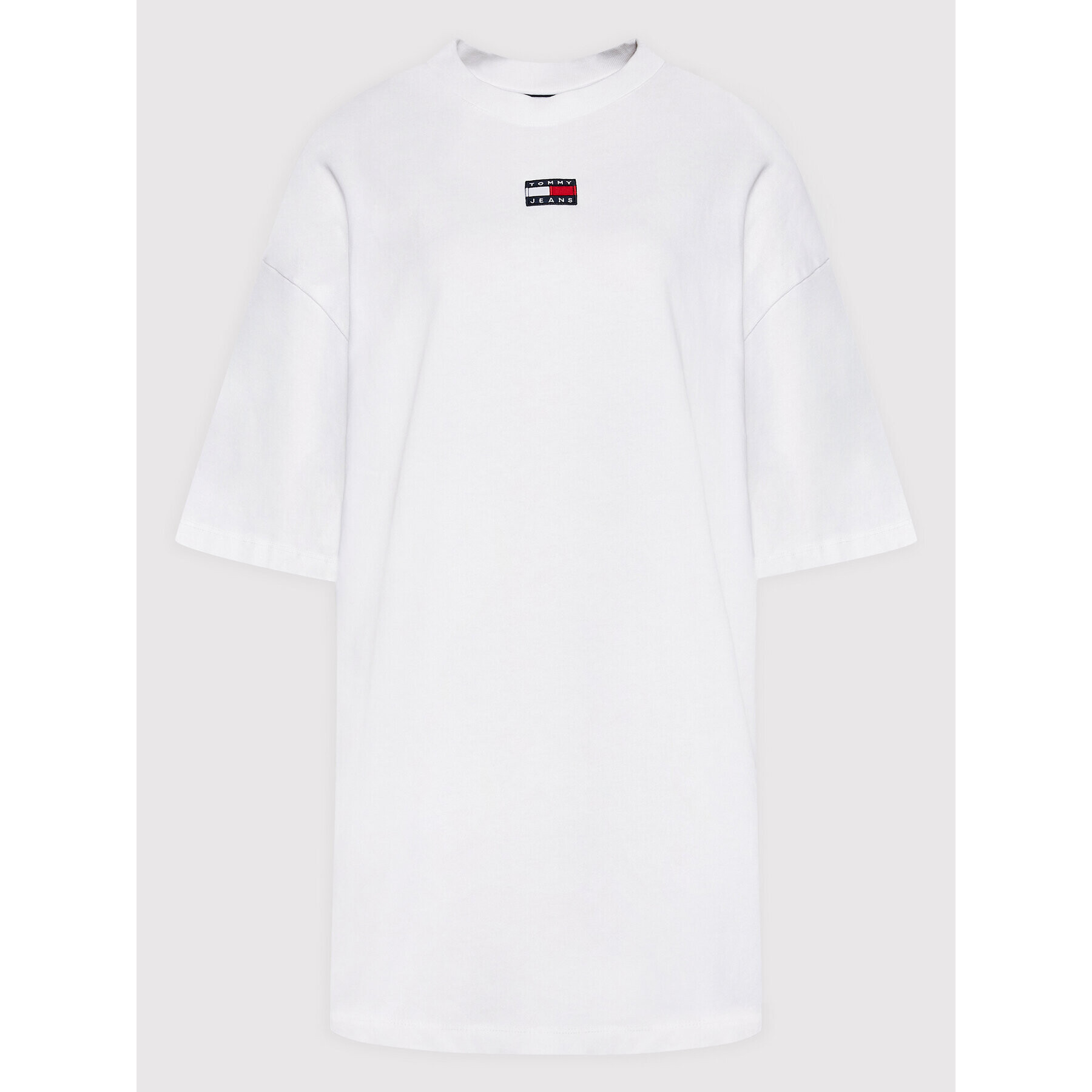 Tommy Hilfiger Každodenné šaty Essential DW0DW10370 Biela Oversize - Pepit.sk