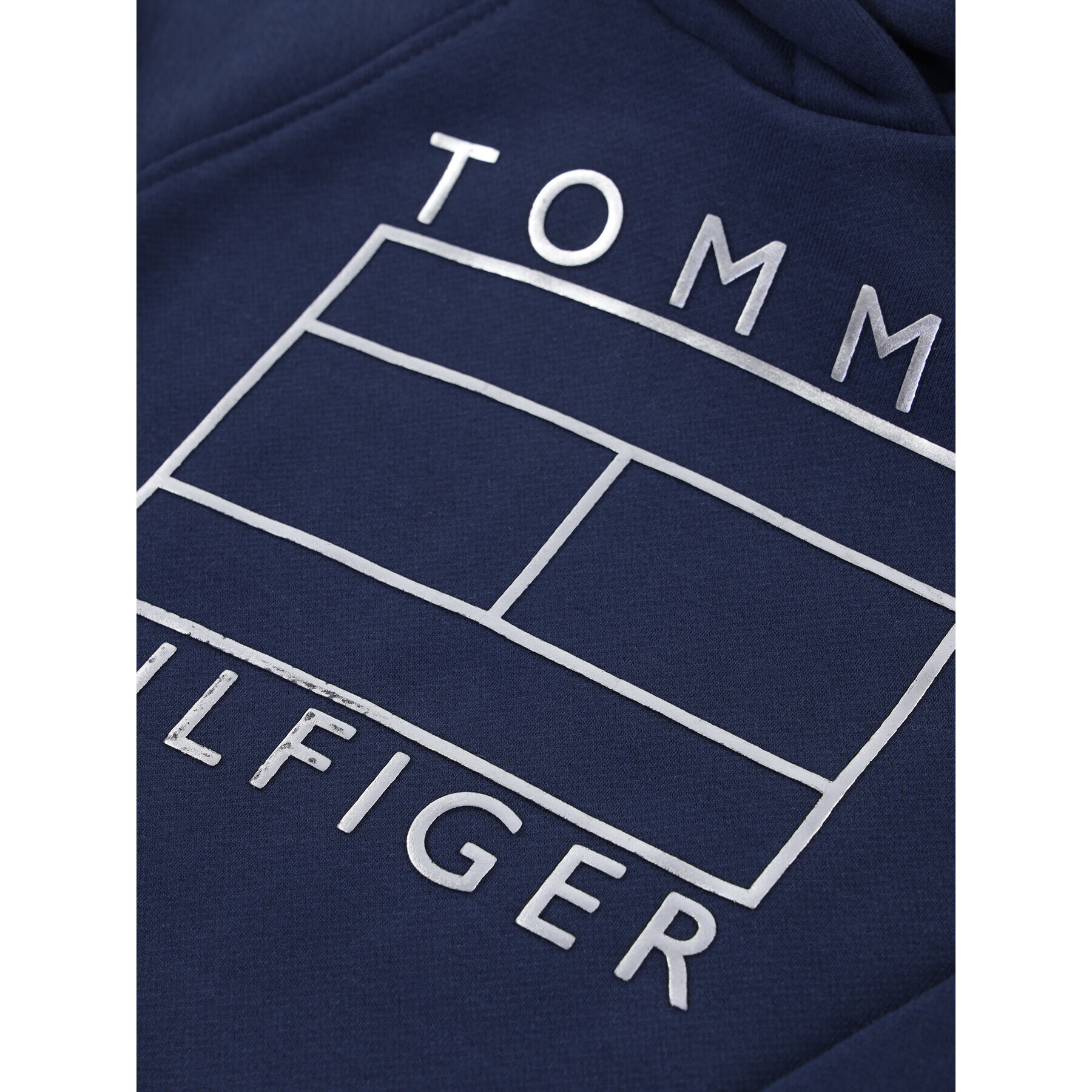 Tommy Hilfiger Každodenné šaty Essential Flag KG0KG04895 D Tmavomodrá Regular Fit - Pepit.sk