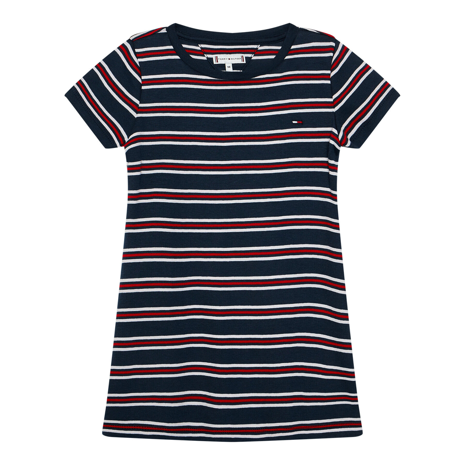 Tommy Hilfiger Každodenné šaty KG0KG05820 M Tmavomodrá Regular Fit - Pepit.sk