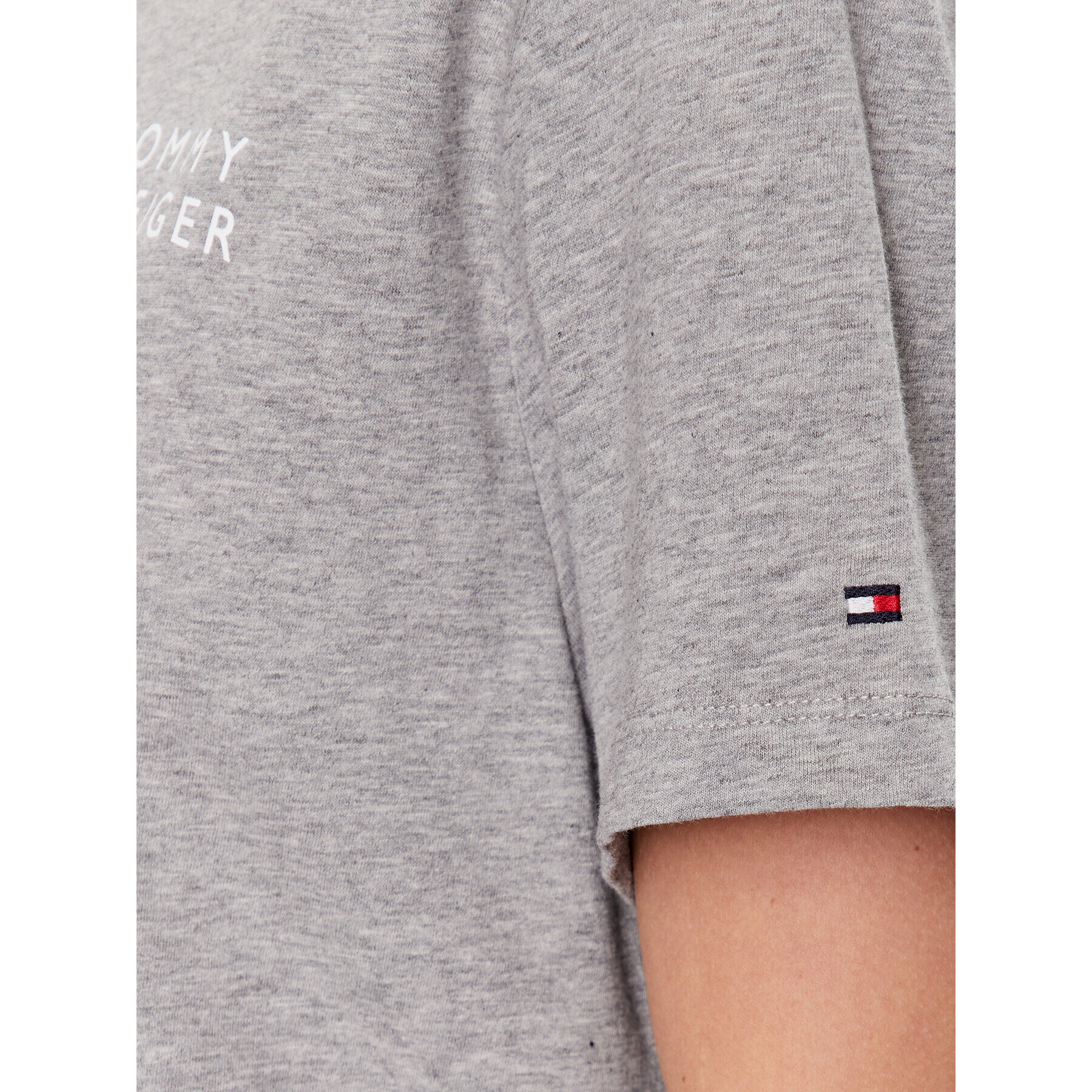 Tommy Hilfiger Každodenné šaty UW0UW04526 Sivá Regular Fit - Pepit.sk