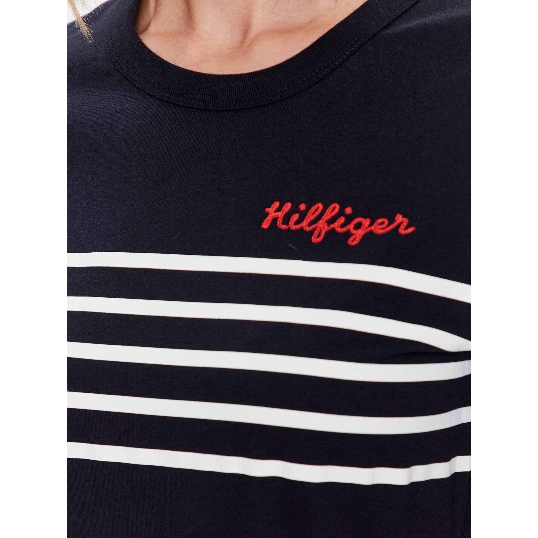 Tommy Hilfiger Každodenné šaty WW0WW37850 Tmavomodrá Regular Fit - Pepit.sk