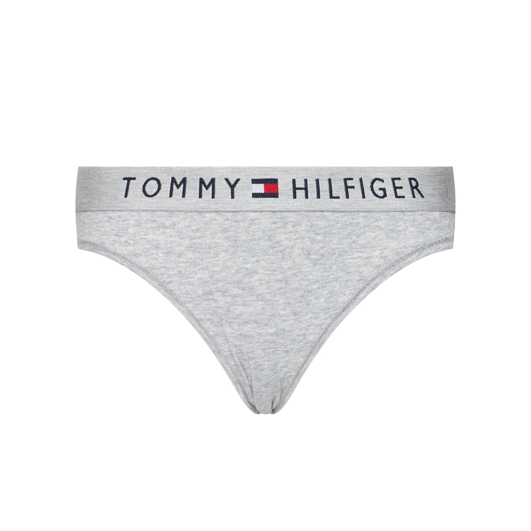 Tommy Hilfiger Klasické nohavičky Bikini UW0UW01566 Sivá - Pepit.sk