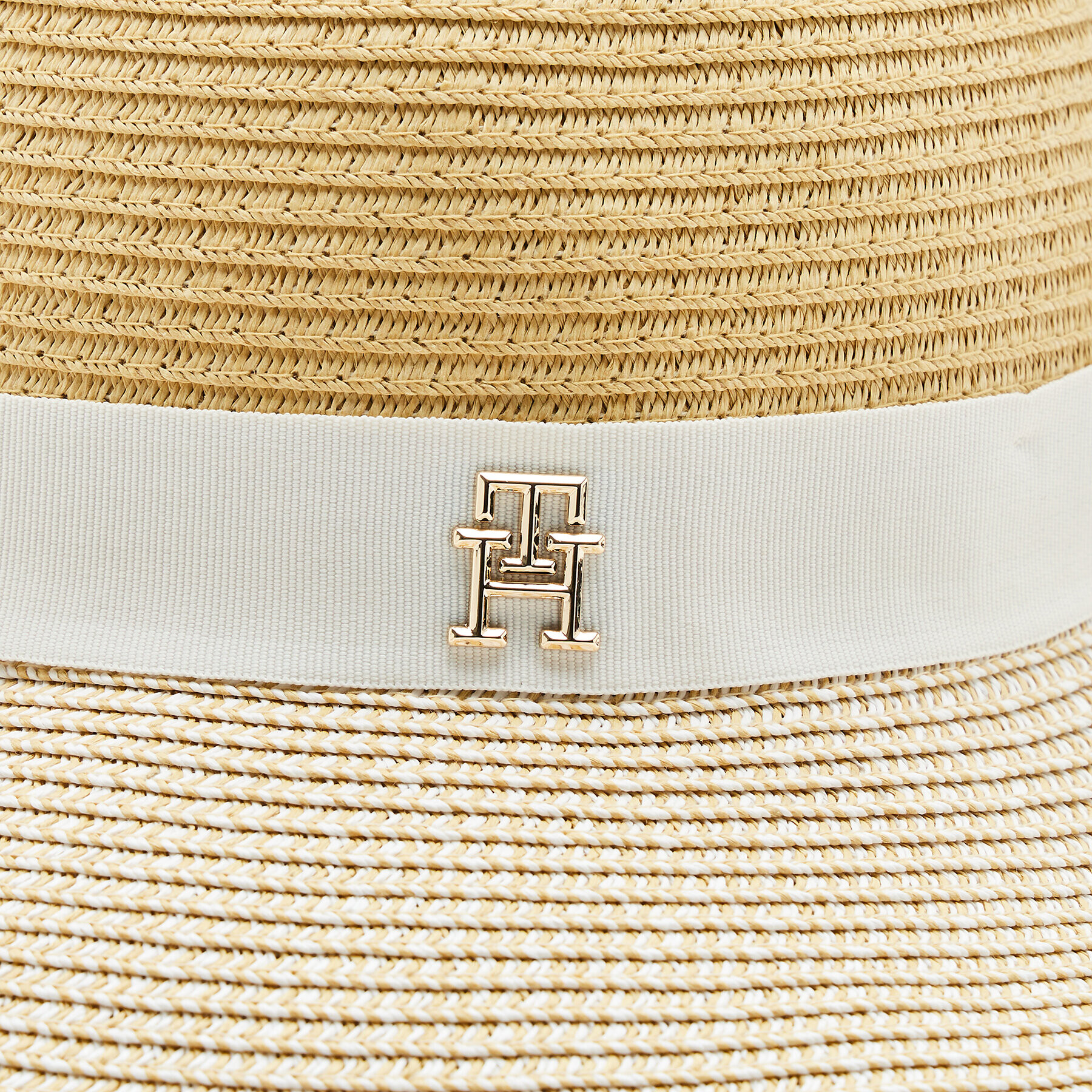 Tommy Hilfiger Klobúk Beach Straw AW0AW14729 Béžová - Pepit.sk