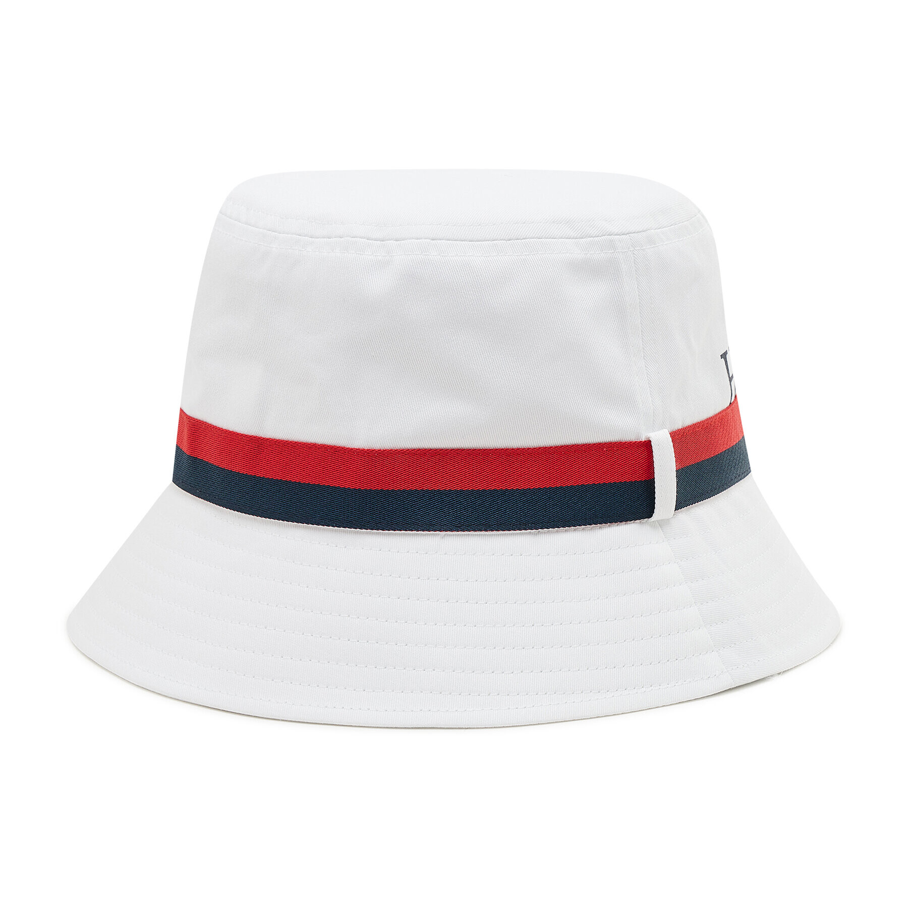 Tommy Hilfiger Klobúk Bucket AM0AM08285 Biela - Pepit.sk