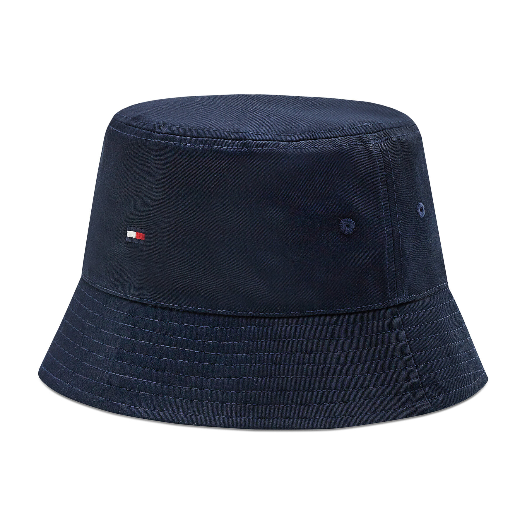 Tommy Hilfiger Klobúk Essential Flag Bucket AW0AW11673 Tmavomodrá - Pepit.sk