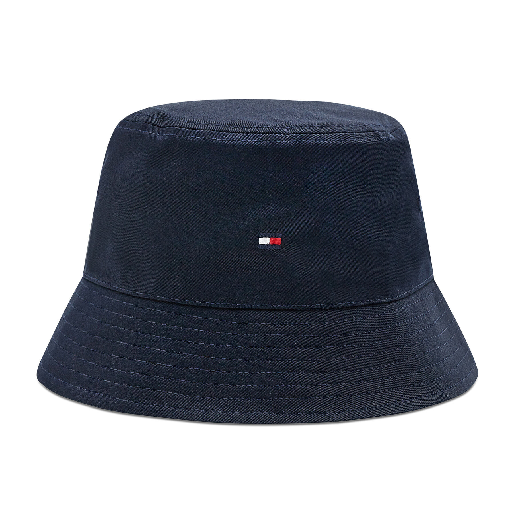 Tommy Hilfiger Klobúk Essential Flag Bucket AW0AW11673 Tmavomodrá - Pepit.sk