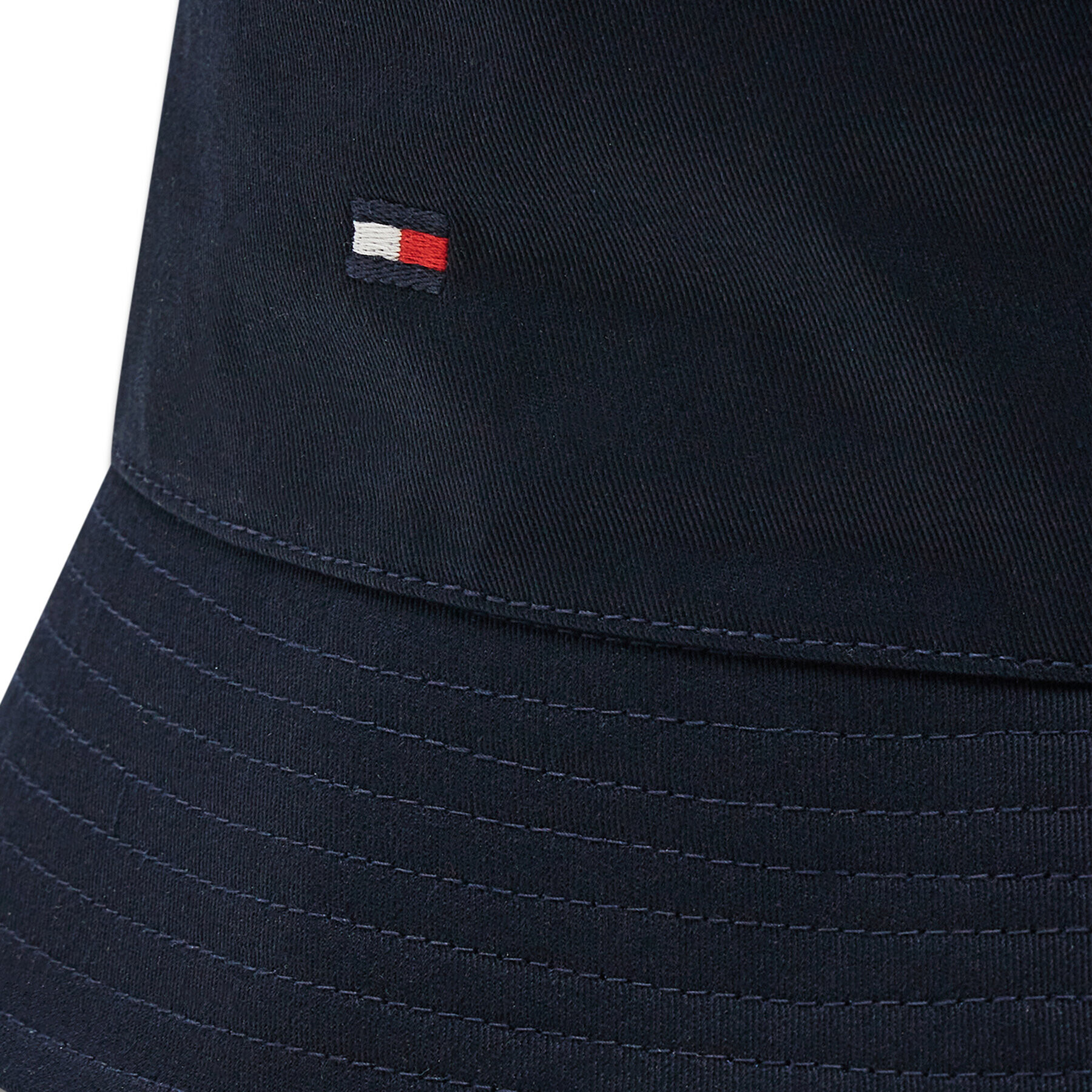 Tommy Hilfiger Klobúk Essential Flag Bucket AW0AW11673 Tmavomodrá - Pepit.sk