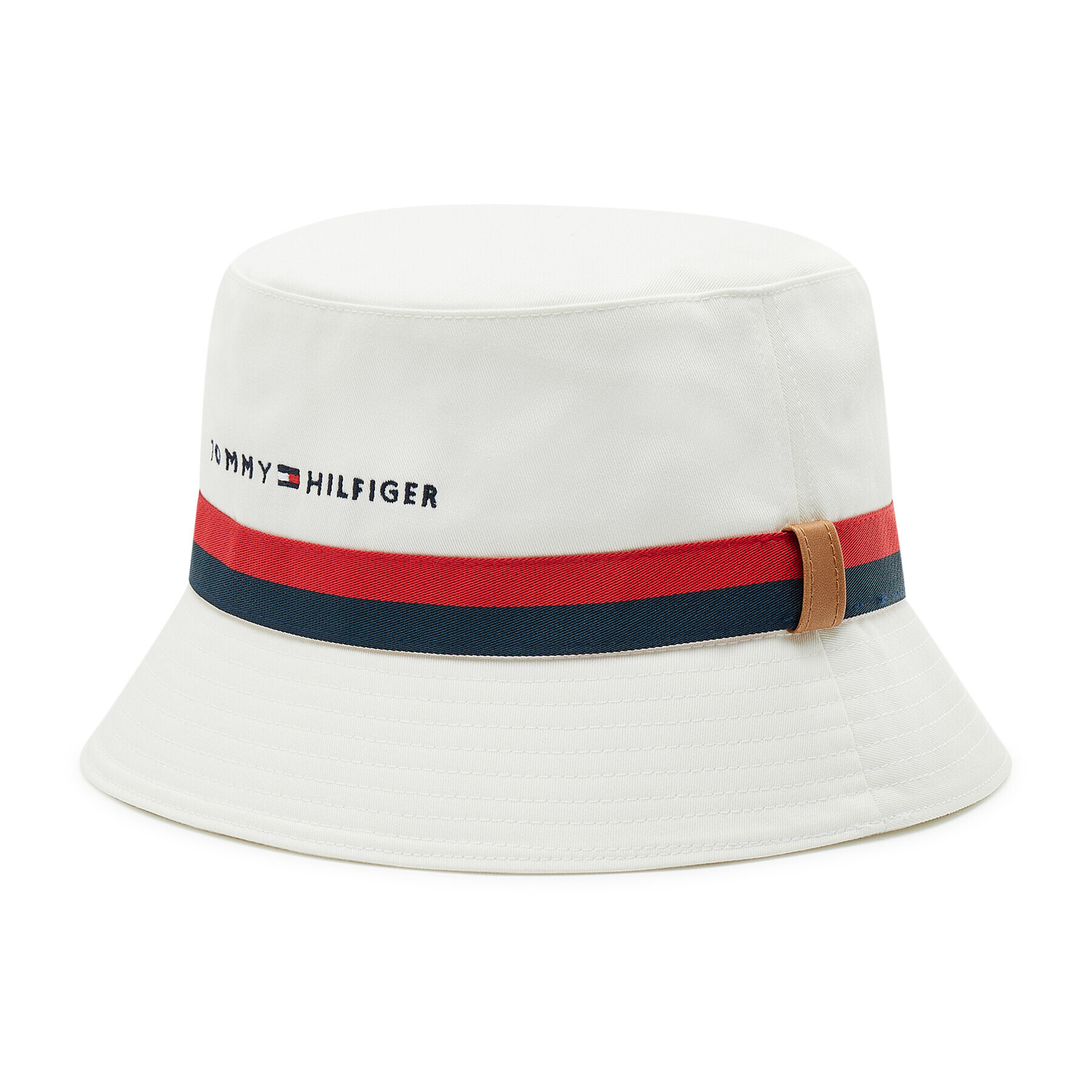 Tommy Hilfiger Klobúk Established Bucket AM0AM08271 Biela - Pepit.sk