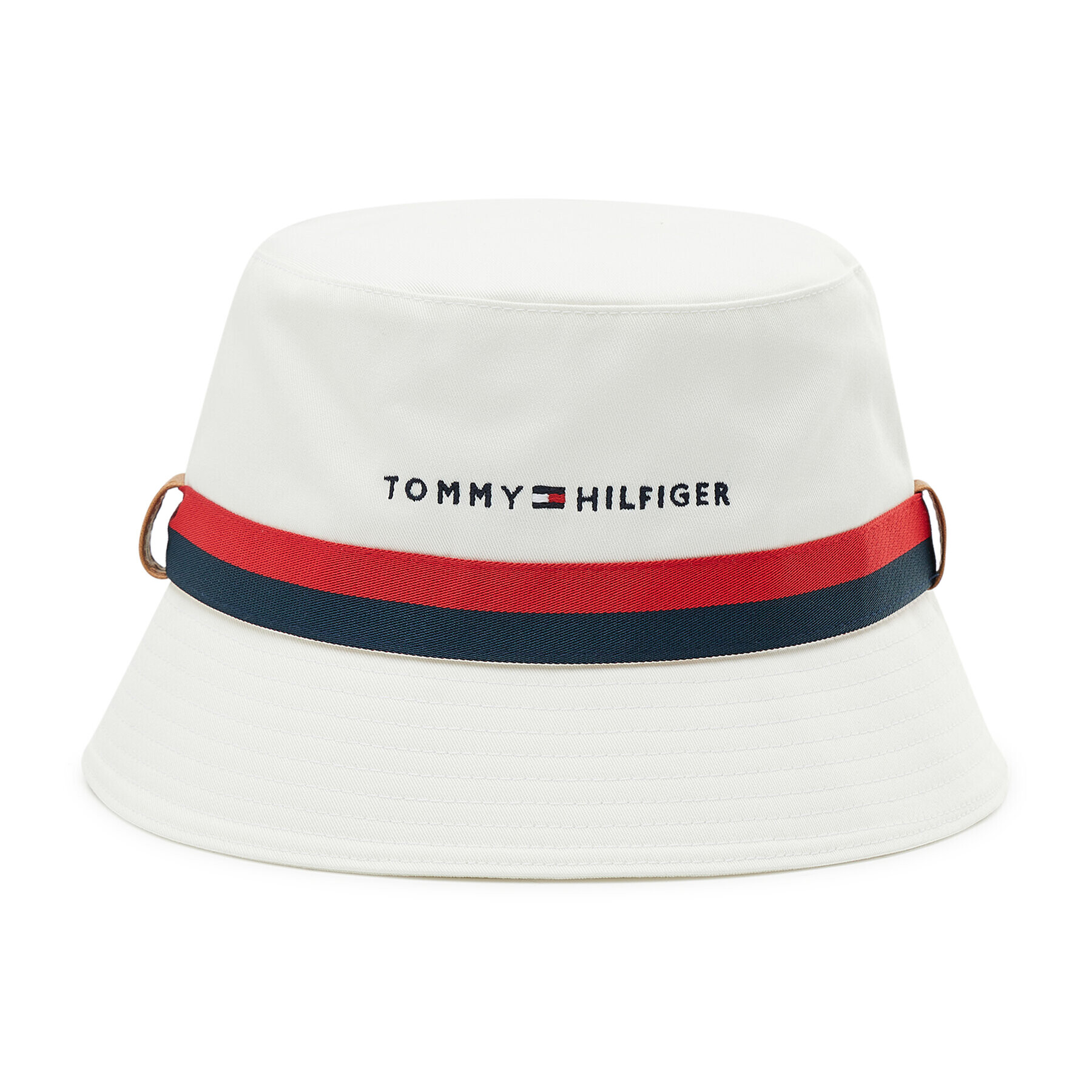 Tommy Hilfiger Klobúk Established Bucket AM0AM08271 Biela - Pepit.sk