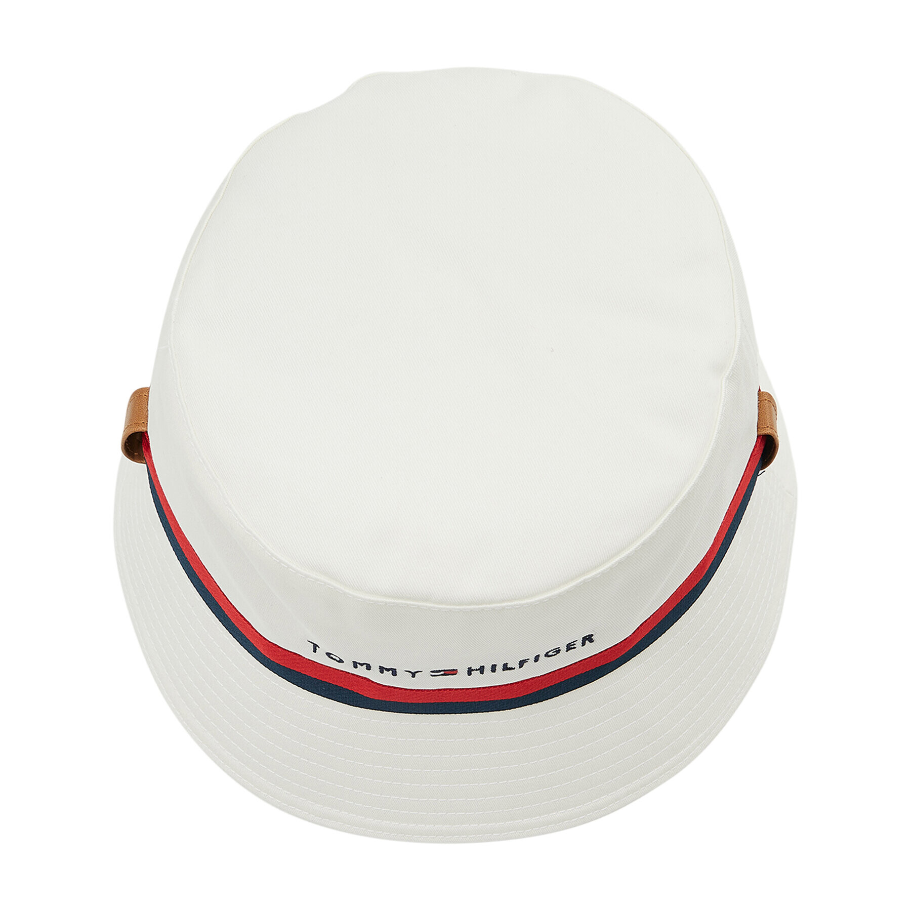 Tommy Hilfiger Klobúk Established Bucket AM0AM08271 Biela - Pepit.sk