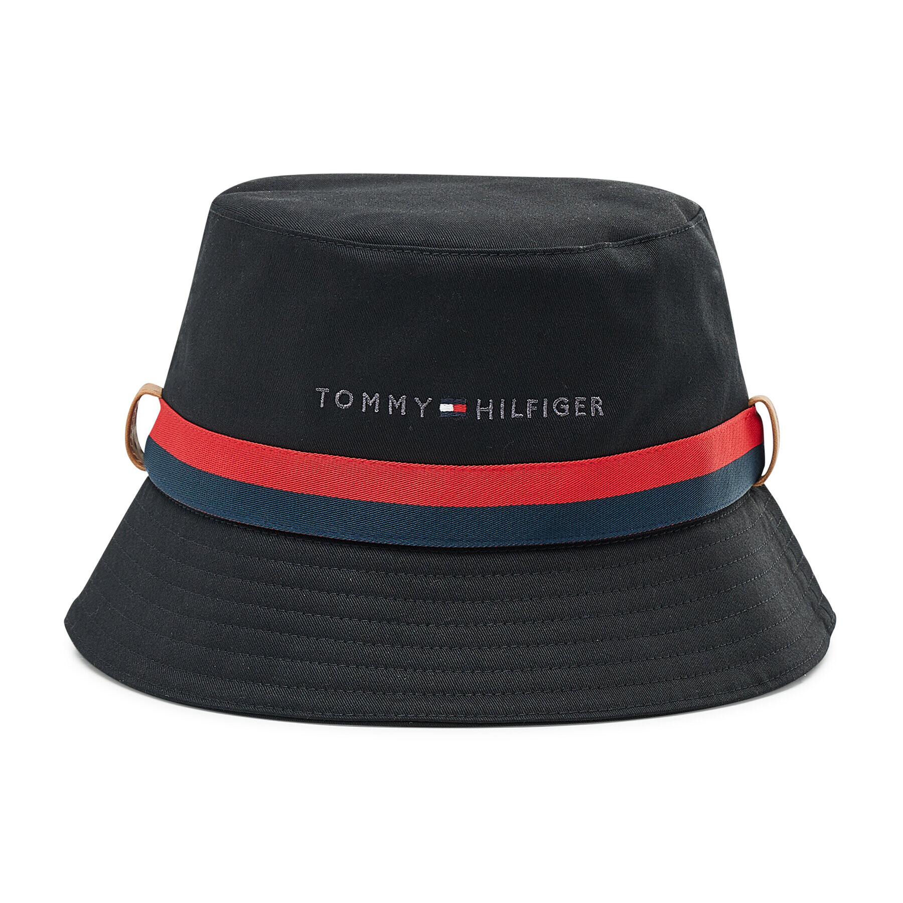 Tommy Hilfiger Klobúk Established Bucket AM0AM08271 Čierna - Pepit.sk