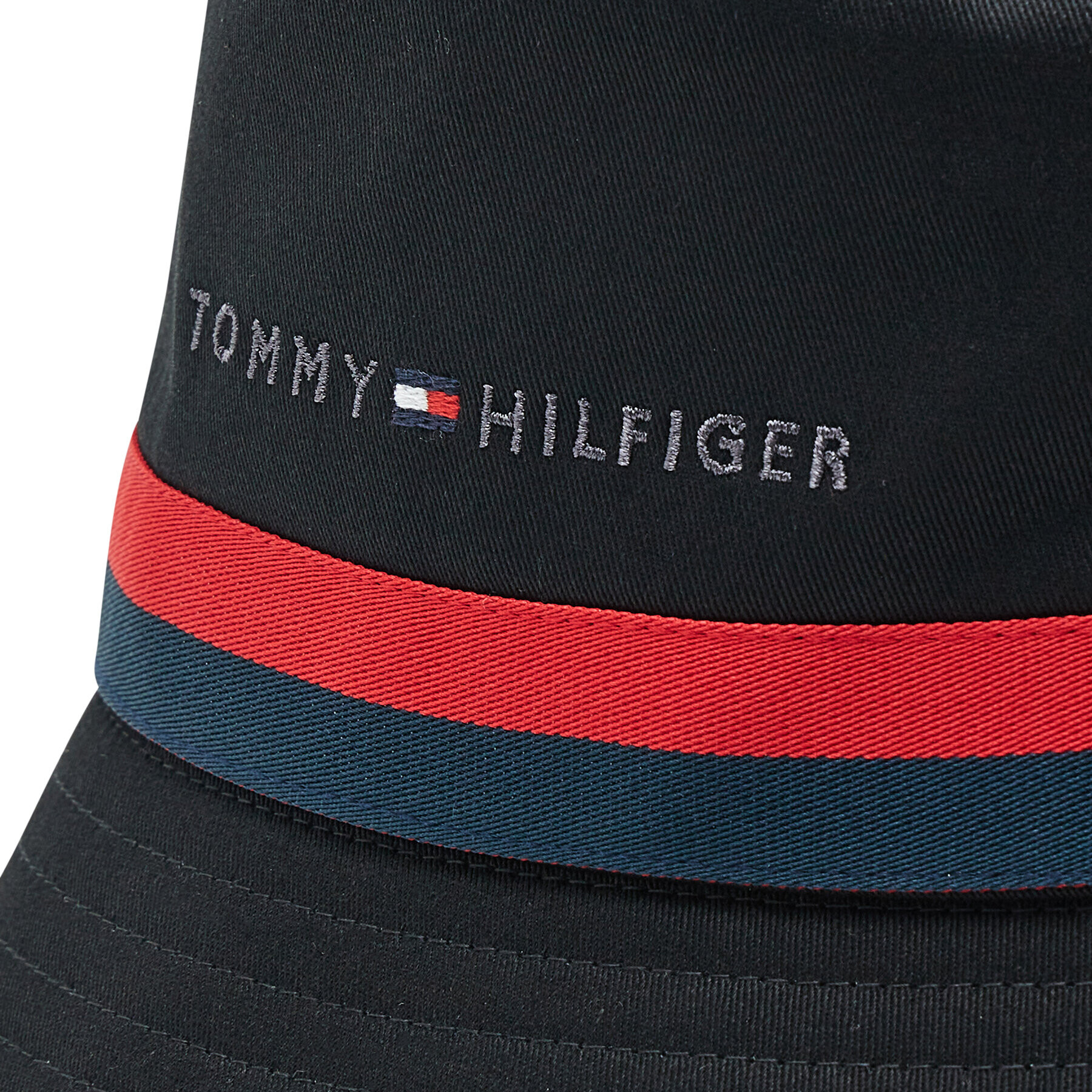 Tommy Hilfiger Klobúk Established Bucket AM0AM08271 Čierna - Pepit.sk