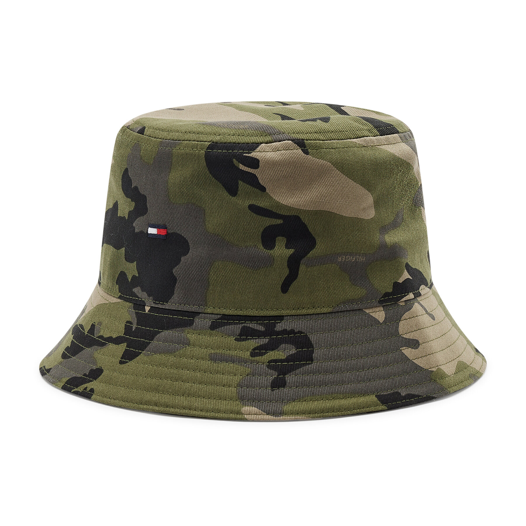 Tommy Hilfiger Klobúk Flag Bucket AM0AM08273 Zelená - Pepit.sk