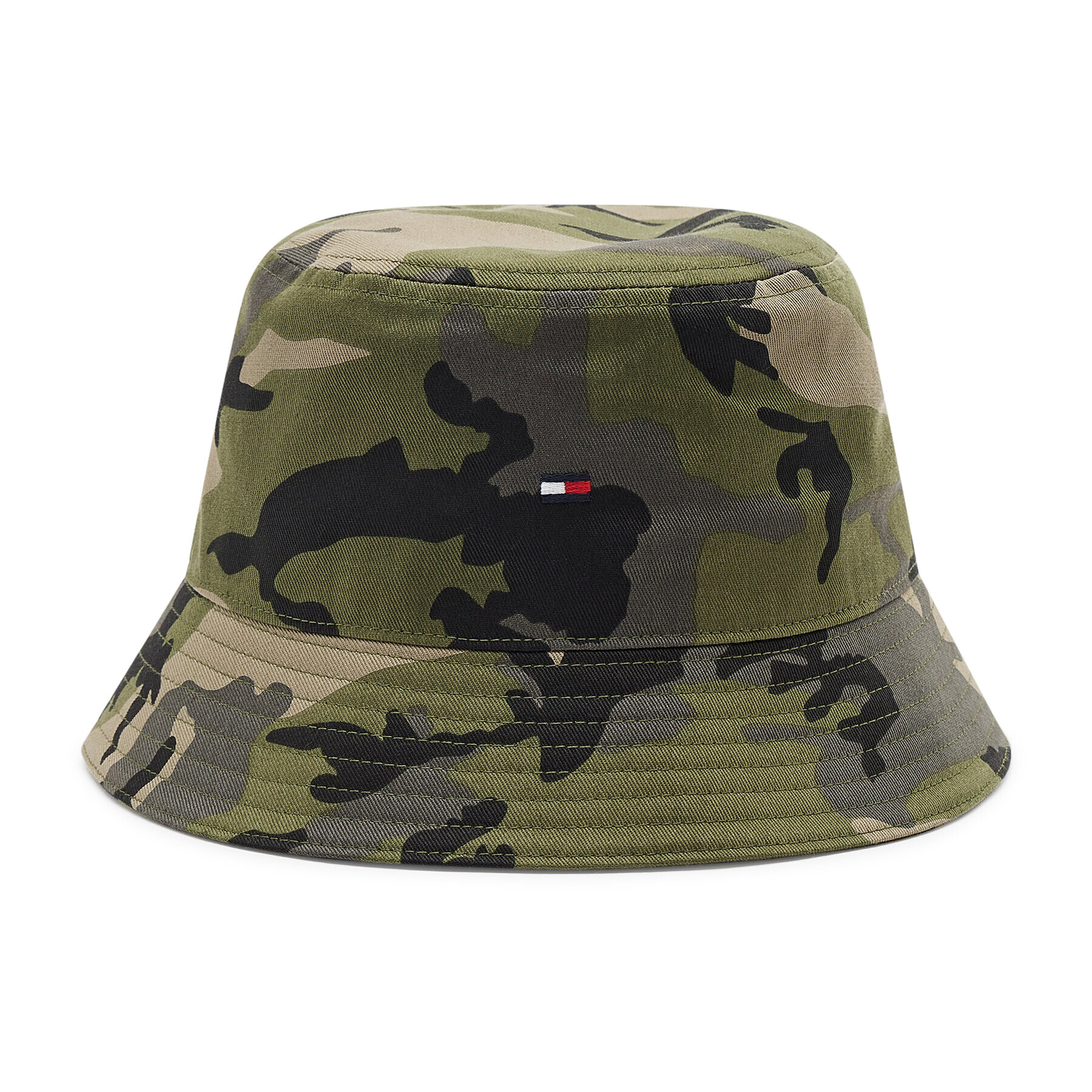 Tommy Hilfiger Klobúk Flag Bucket AM0AM08273 Zelená - Pepit.sk