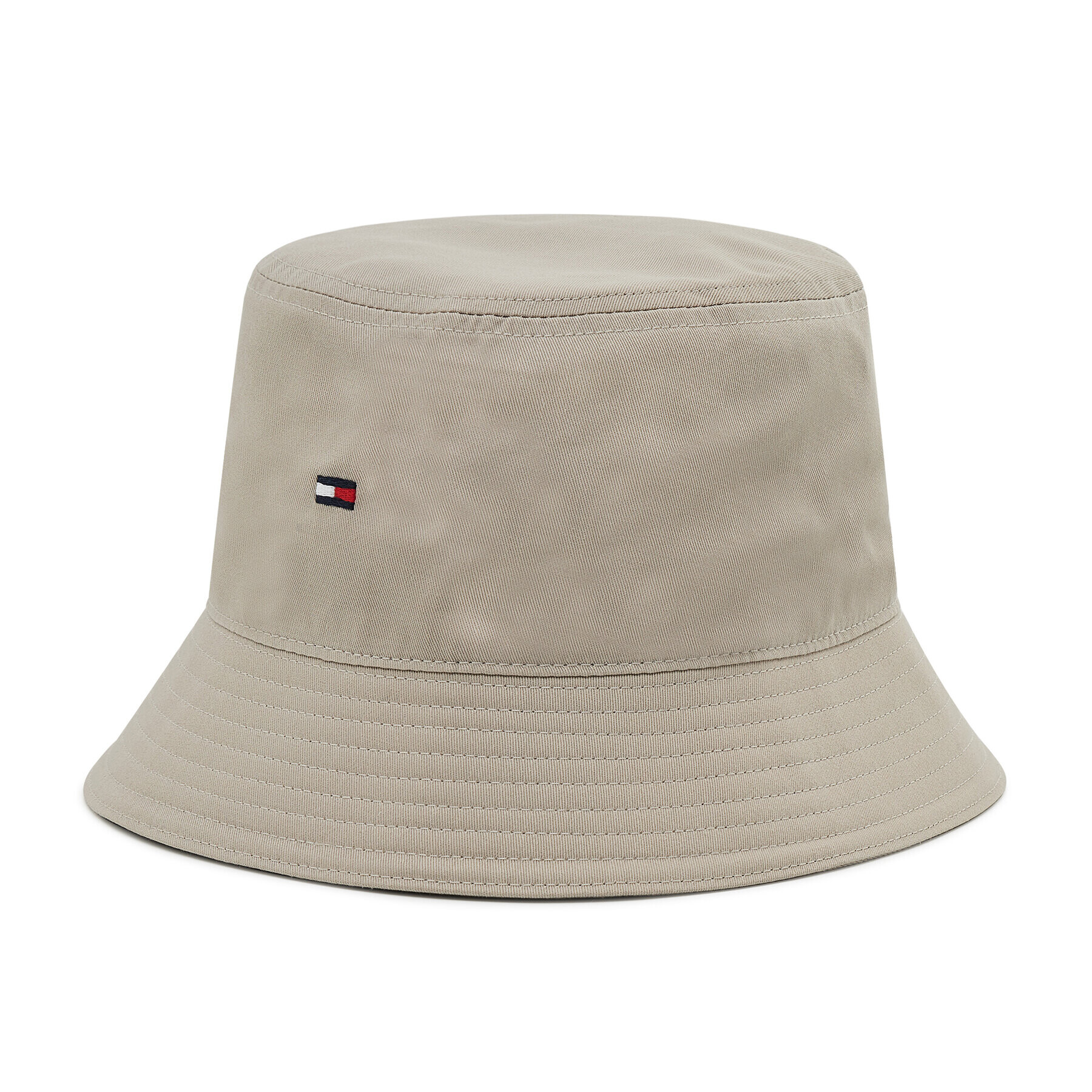 Tommy Hilfiger Klobúk Flag Bucket Hat AM0AM08273 Béžová - Pepit.sk