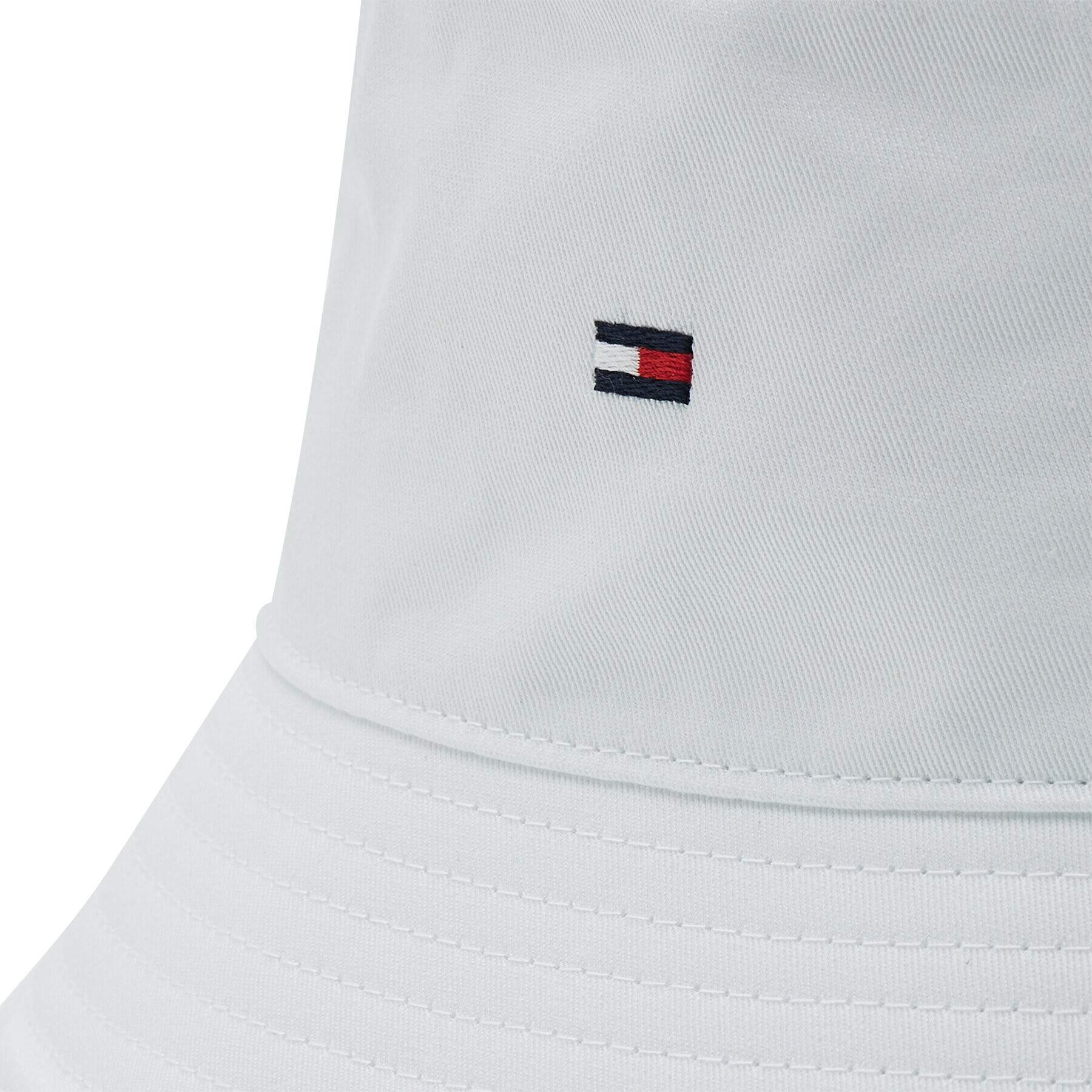 Tommy Hilfiger Klobúk Flag Bucket Hat AM0AM08273 Biela - Pepit.sk