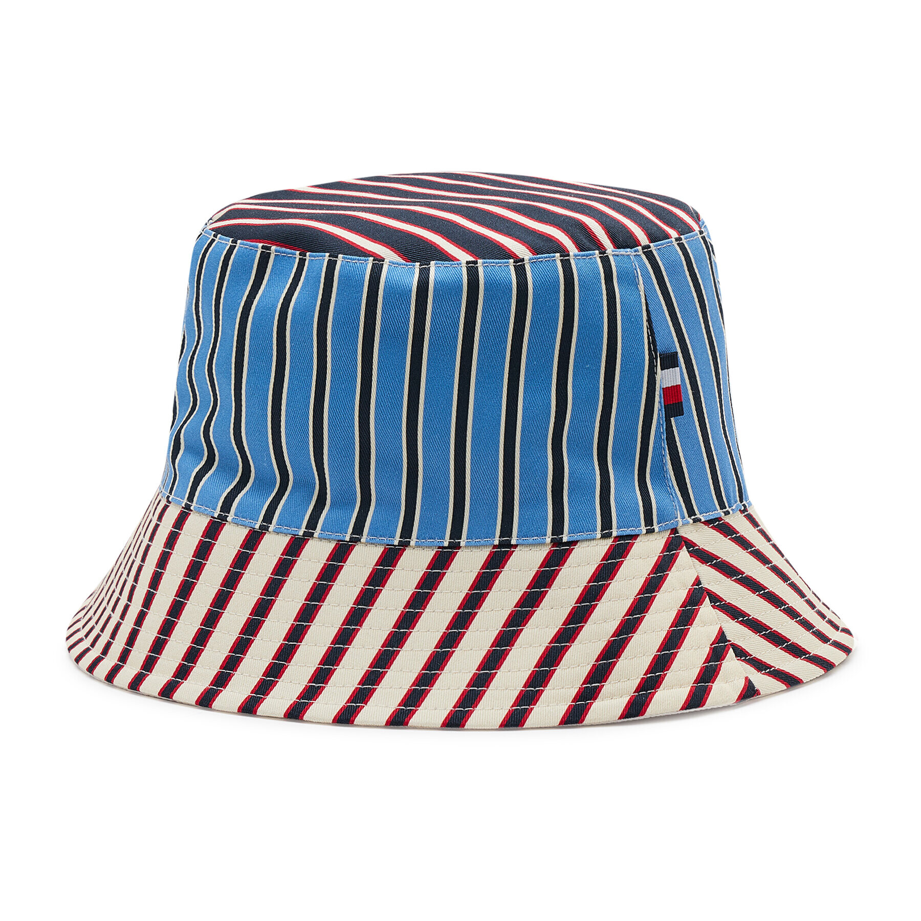 Tommy Hilfiger Klobúk Iconic Soft Bucket Rev AW0AW12166 Farebná - Pepit.sk