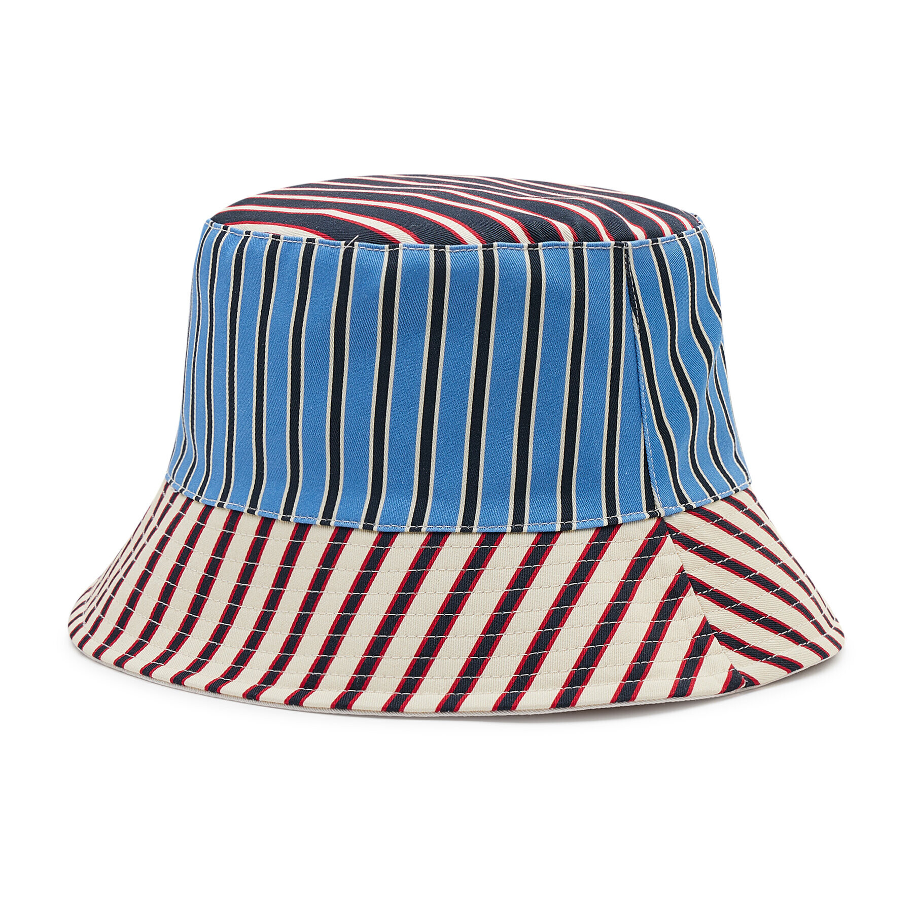 Tommy Hilfiger Klobúk Iconic Soft Bucket Rev AW0AW12166 Farebná - Pepit.sk