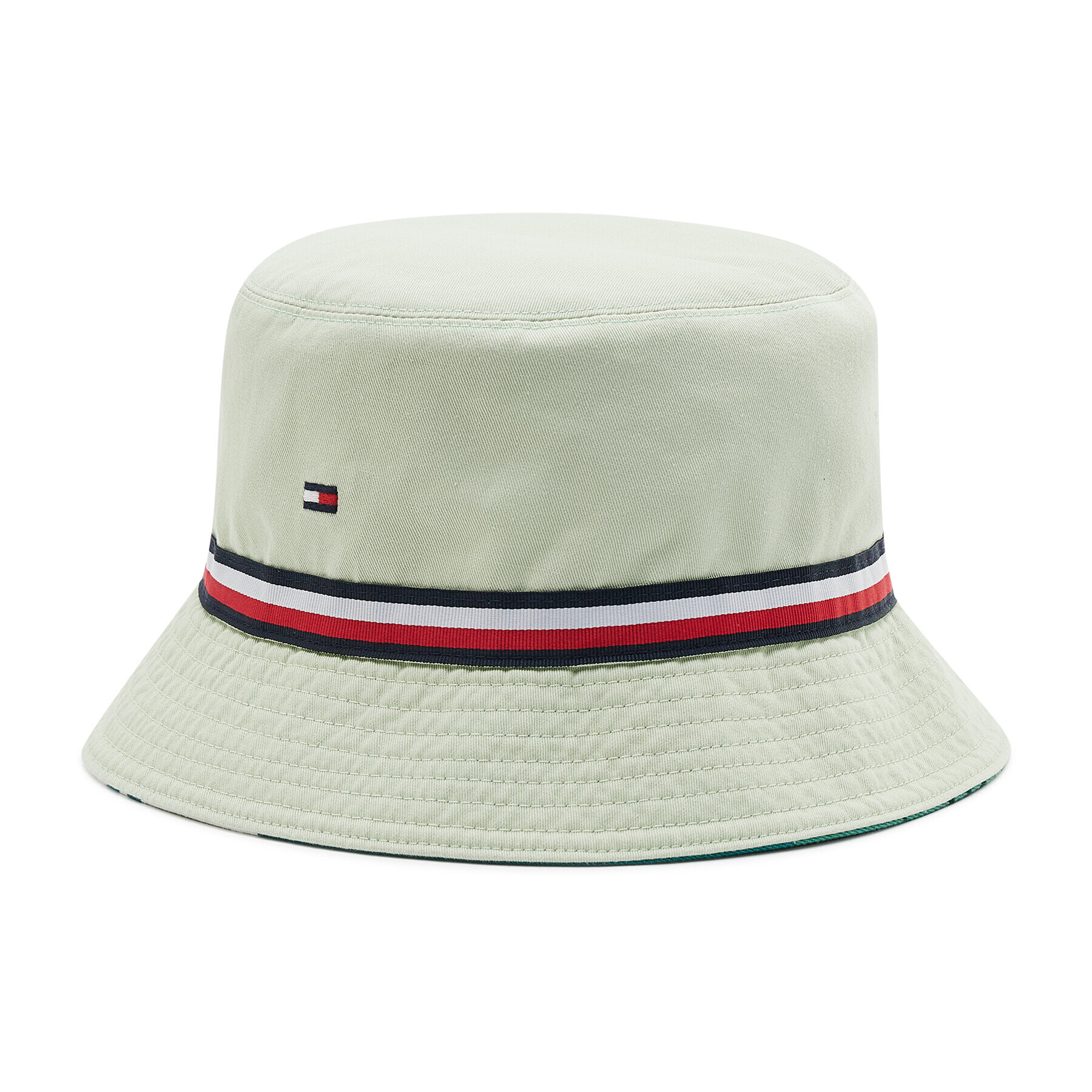 Tommy Hilfiger Klobúk Soft Flag Bucket AM0AM08620 Zelená - Pepit.sk