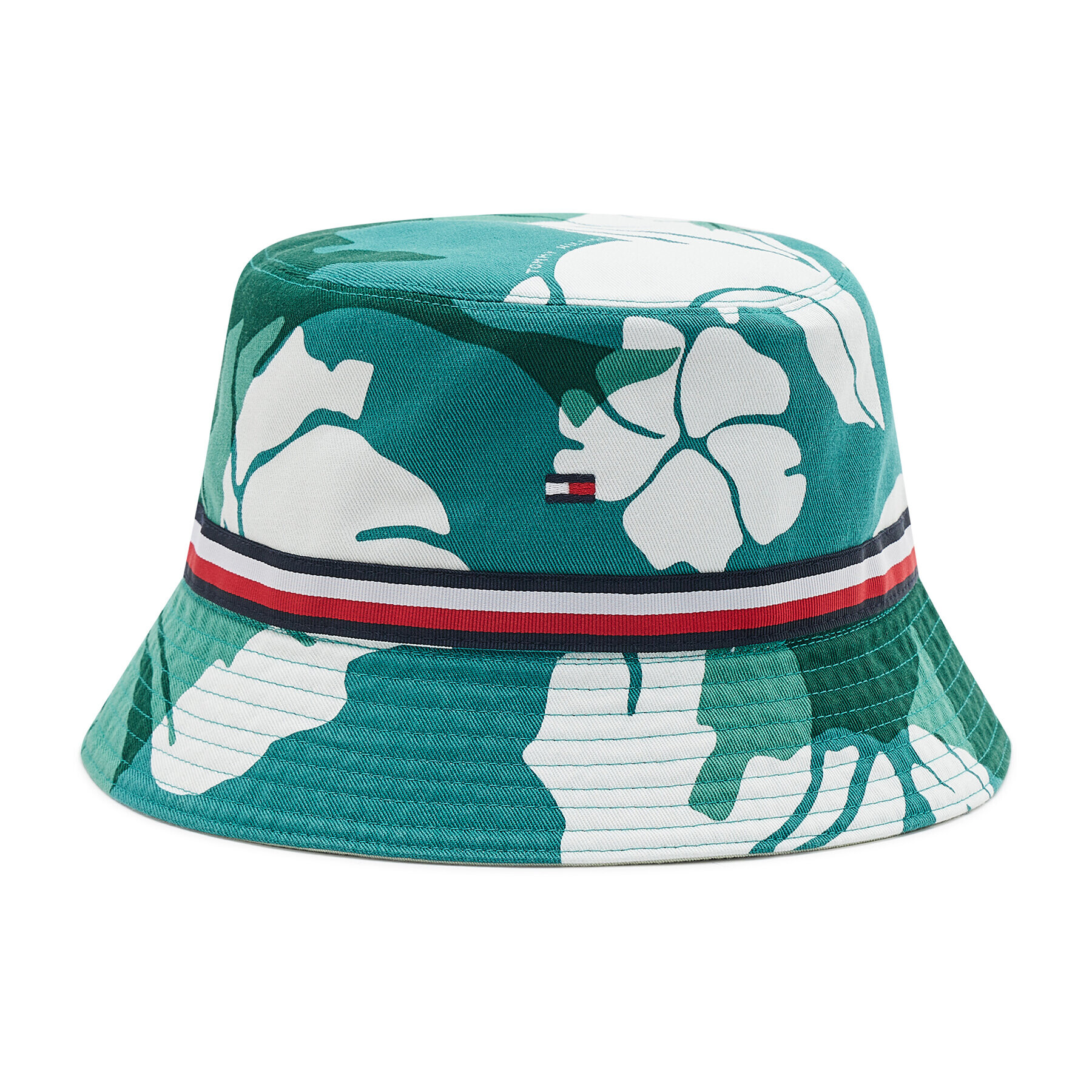 Tommy Hilfiger Klobúk Soft Flag Bucket AM0AM08620 Zelená - Pepit.sk