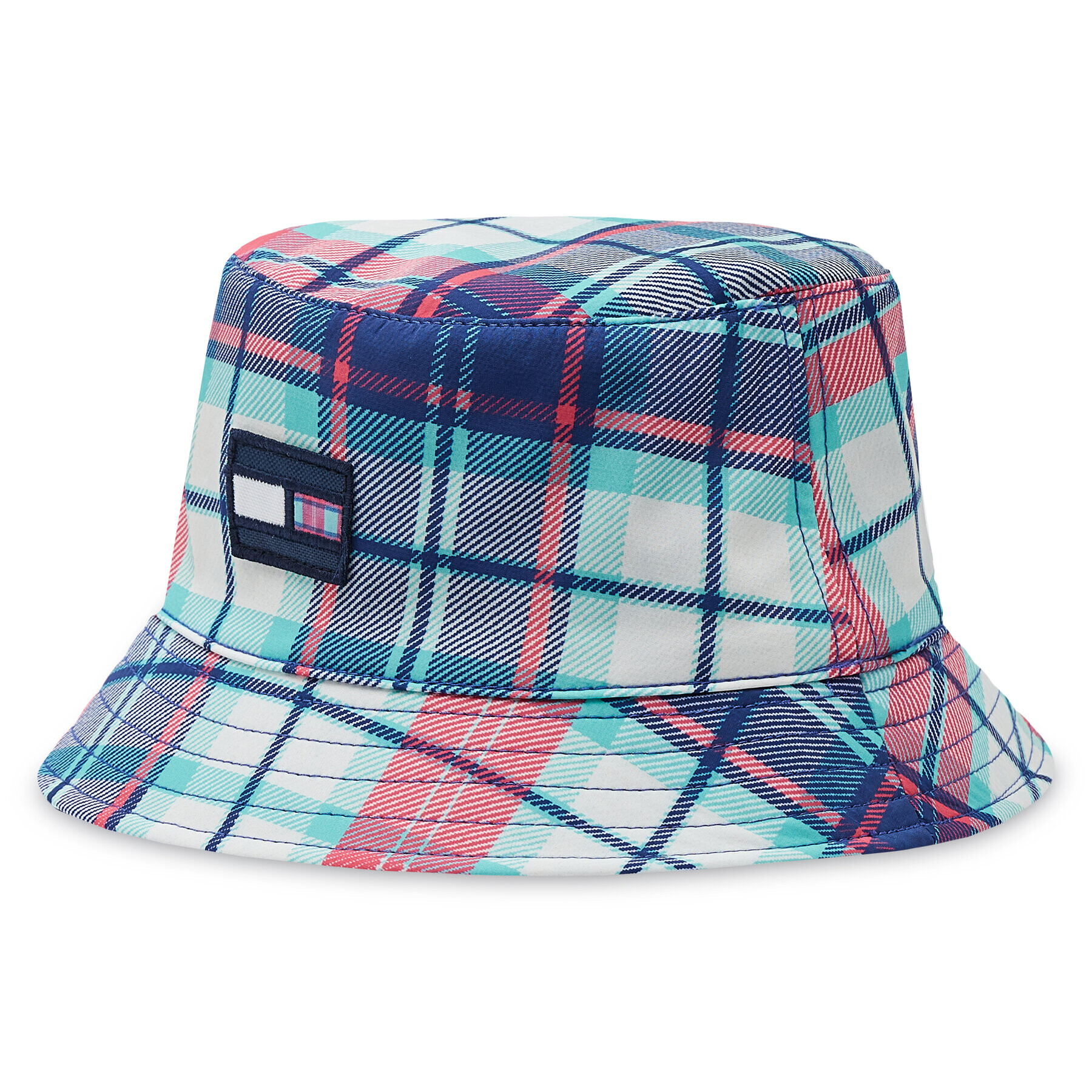 Tommy Hilfiger Klobúk Tommy Tartan Bucket Hat AU0AU01601 Farebná - Pepit.sk