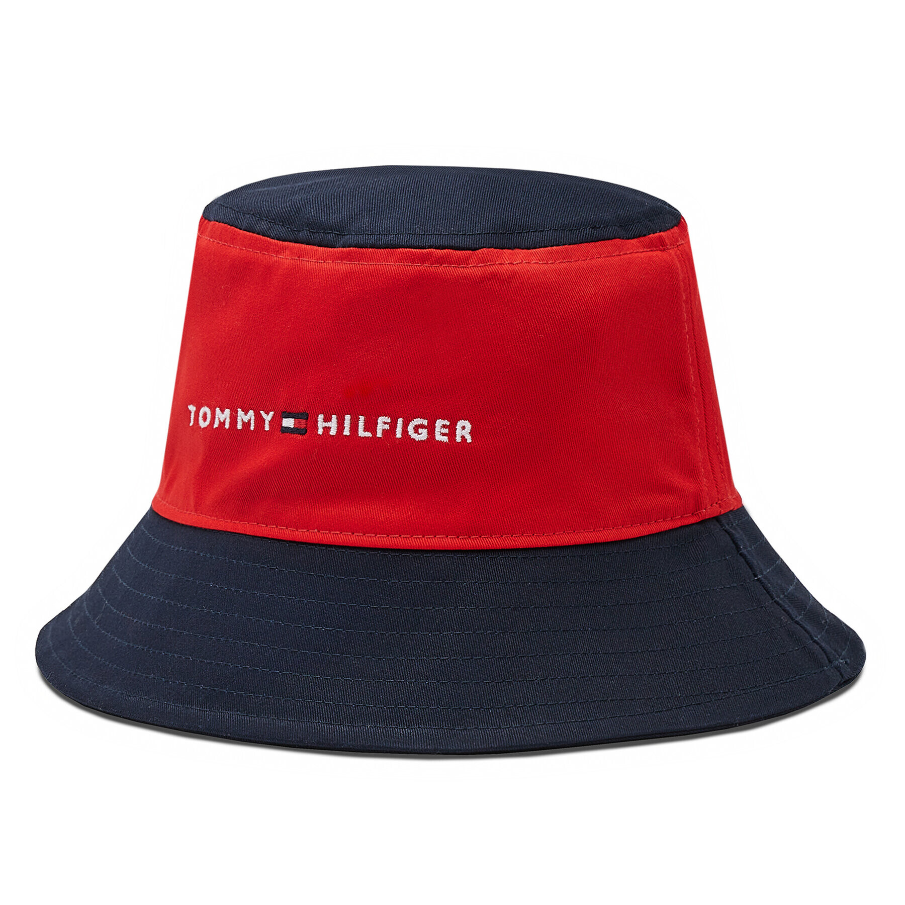 Tommy Hilfiger Klobúk typu bucket Essential Bucket AU0AU01625 Červená - Pepit.sk