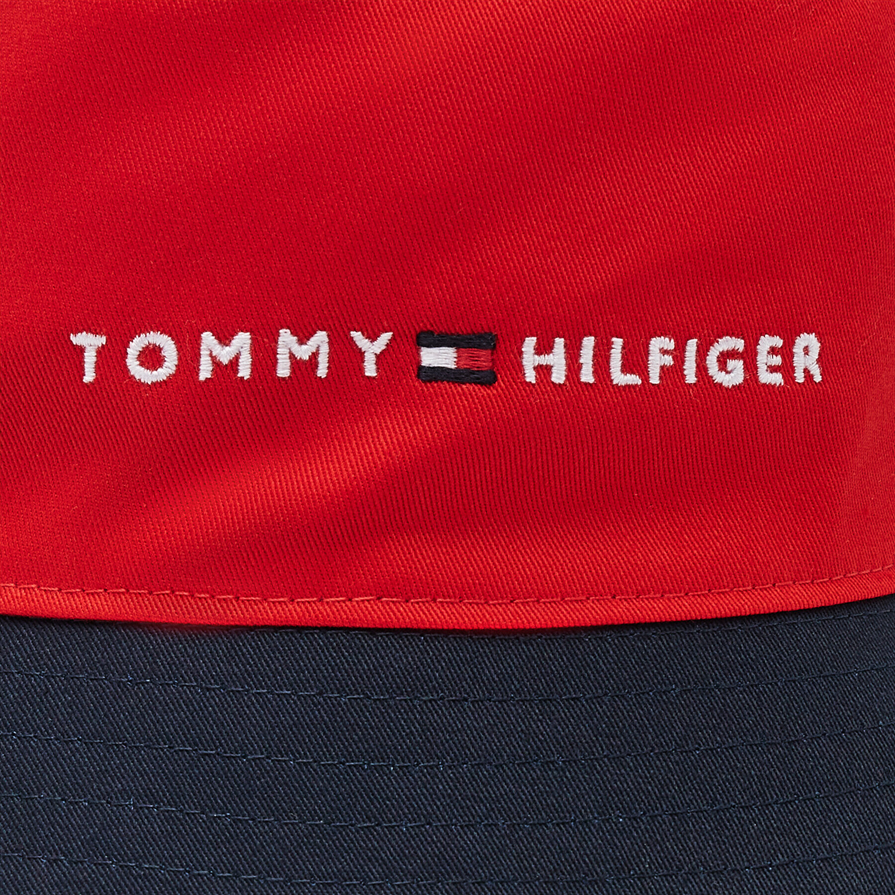 Tommy Hilfiger Klobúk typu bucket Essential Bucket AU0AU01625 Červená - Pepit.sk