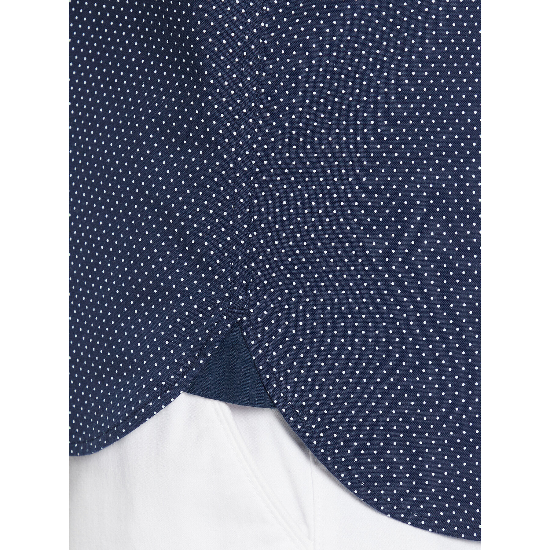 Tommy Hilfiger Košeľa Micro Dot Print MW0MW31777 Tmavomodrá Slim Fit - Pepit.sk