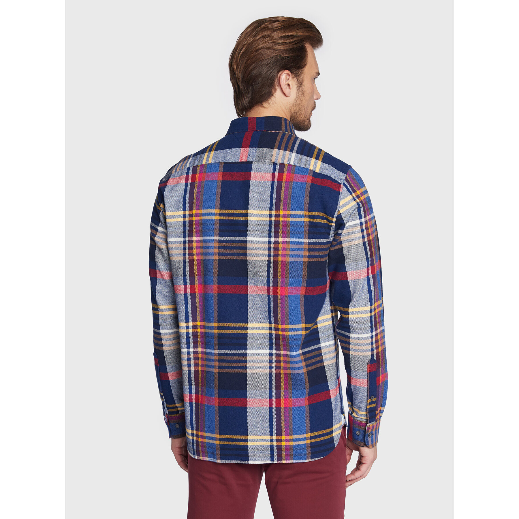 Tommy Hilfiger Košeľa Multi Check MW0MW28354 Farebná Regular Fit - Pepit.sk