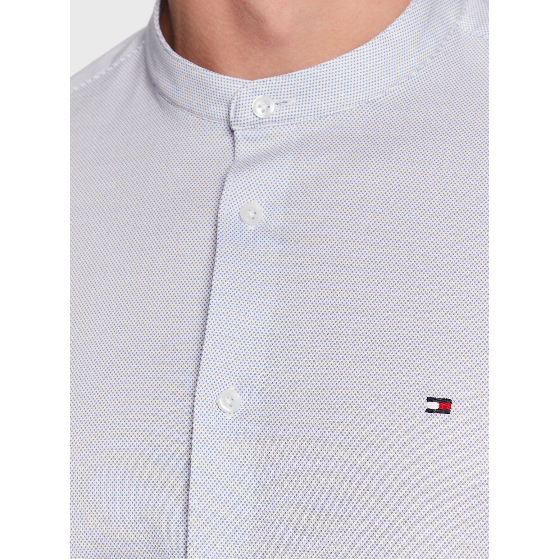 Tommy Hilfiger Košeľa MW0MW29140 Modrá Slim Fit - Pepit.sk