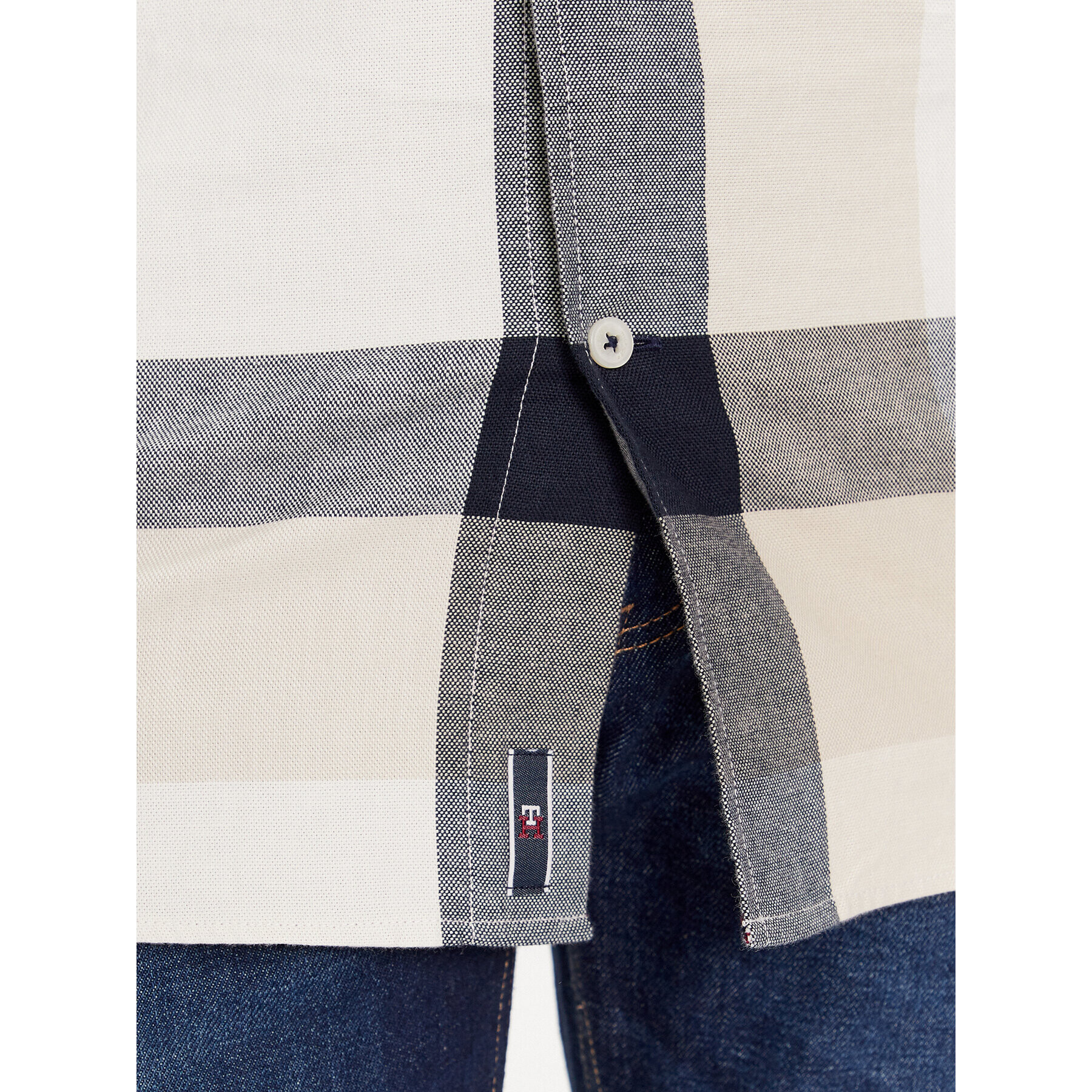 Tommy Hilfiger Košeľa MW0MW31833 Écru Regular Fit - Pepit.sk