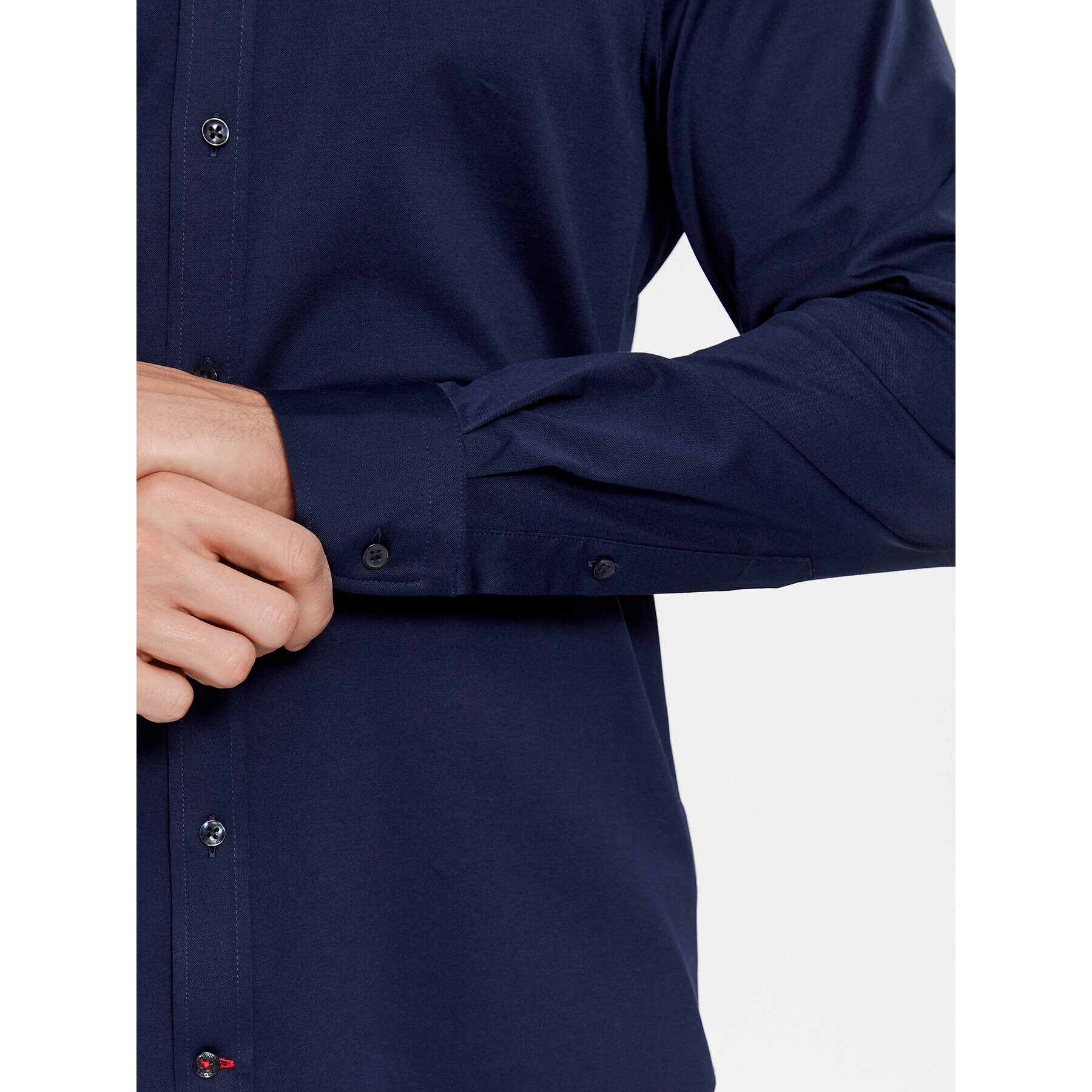 Tommy Hilfiger Košeľa MW0MW32906 Tmavomodrá Slim Fit - Pepit.sk