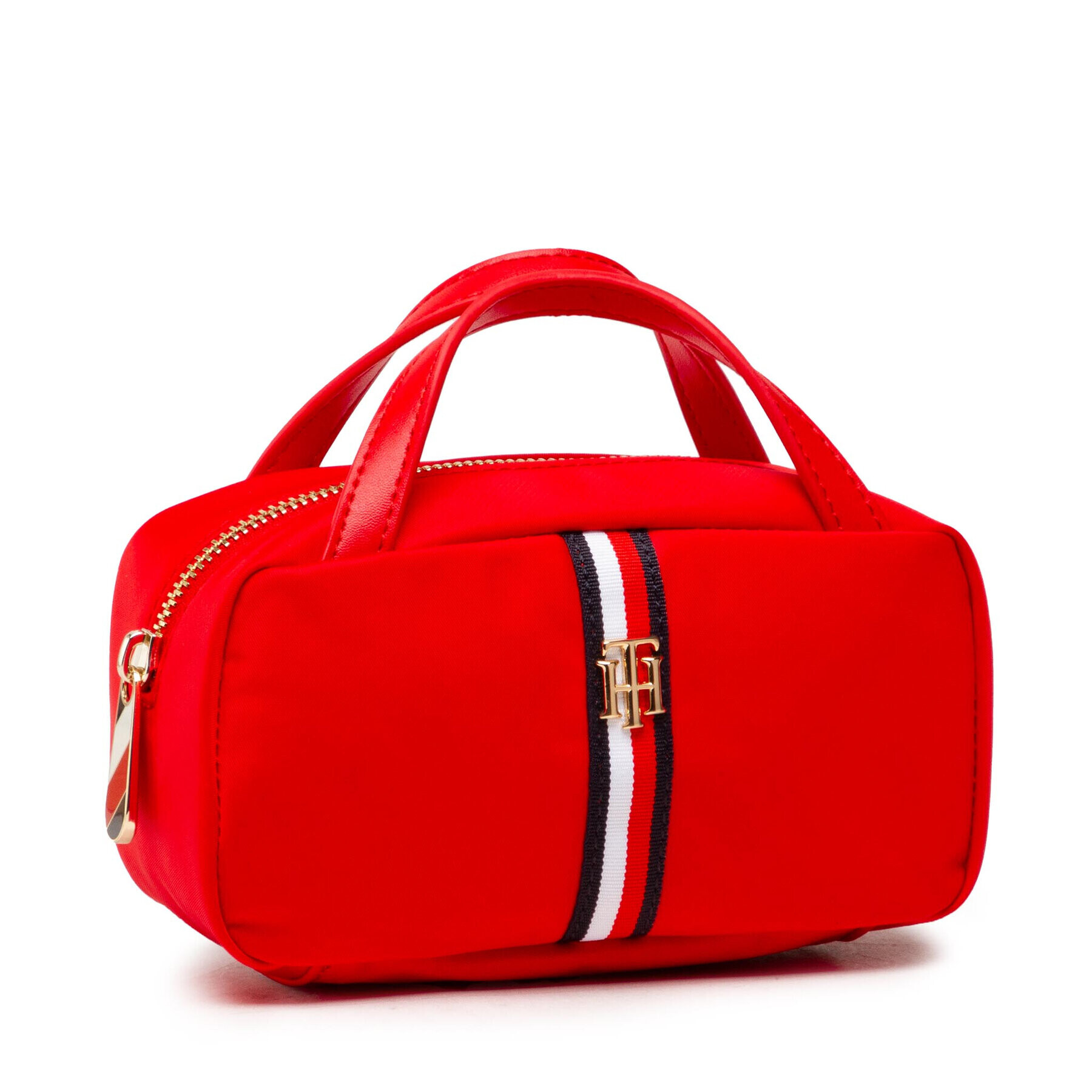 Tommy Hilfiger Kozmetická taštička Poppy Make Up Case Corp AW0AW11613 Červená - Pepit.sk