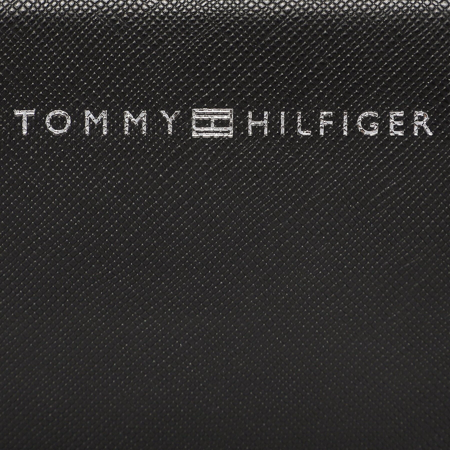 Tommy Hilfiger Kozmetická taštička Th Business Leather Washbag AM0AM10985 Čierna - Pepit.sk