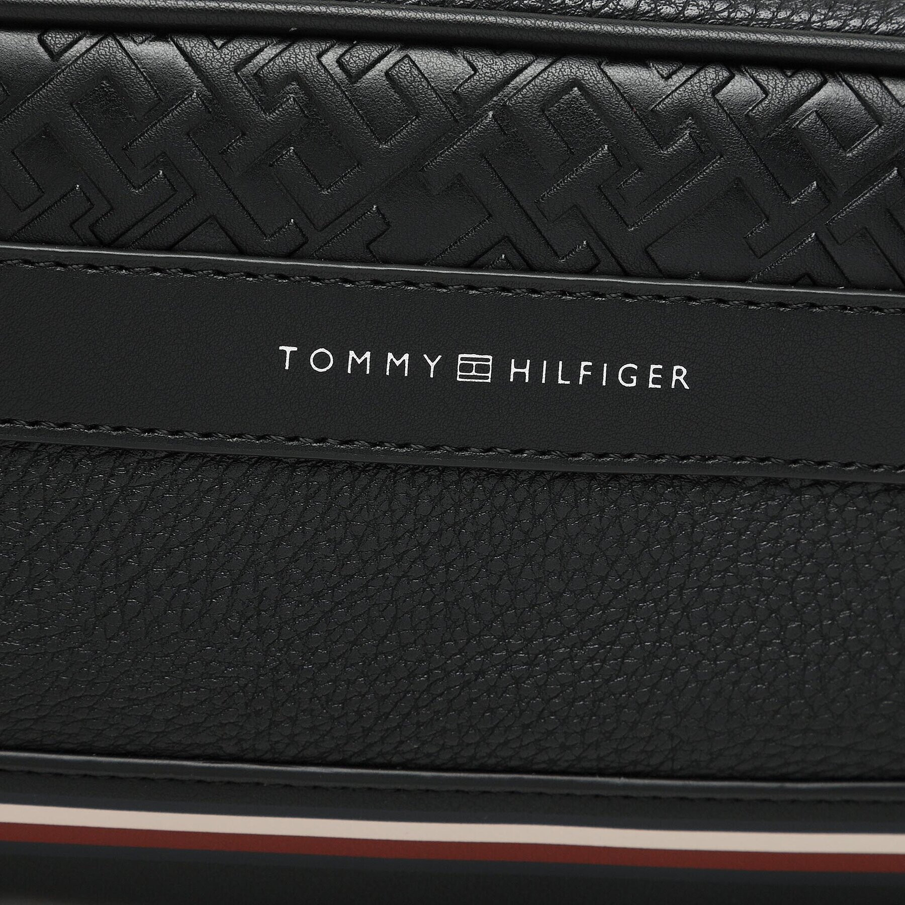 Tommy Hilfiger Kozmetická taštička Th Central Washbag Pu AM0AM11262 Čierna - Pepit.sk