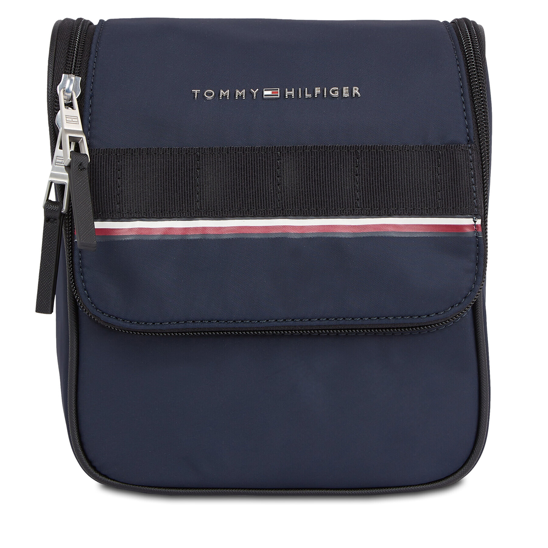 Tommy Hilfiger Kozmetická taštička Th Elevated Nylon Washbag AM0AM11608 Tmavomodrá - Pepit.sk