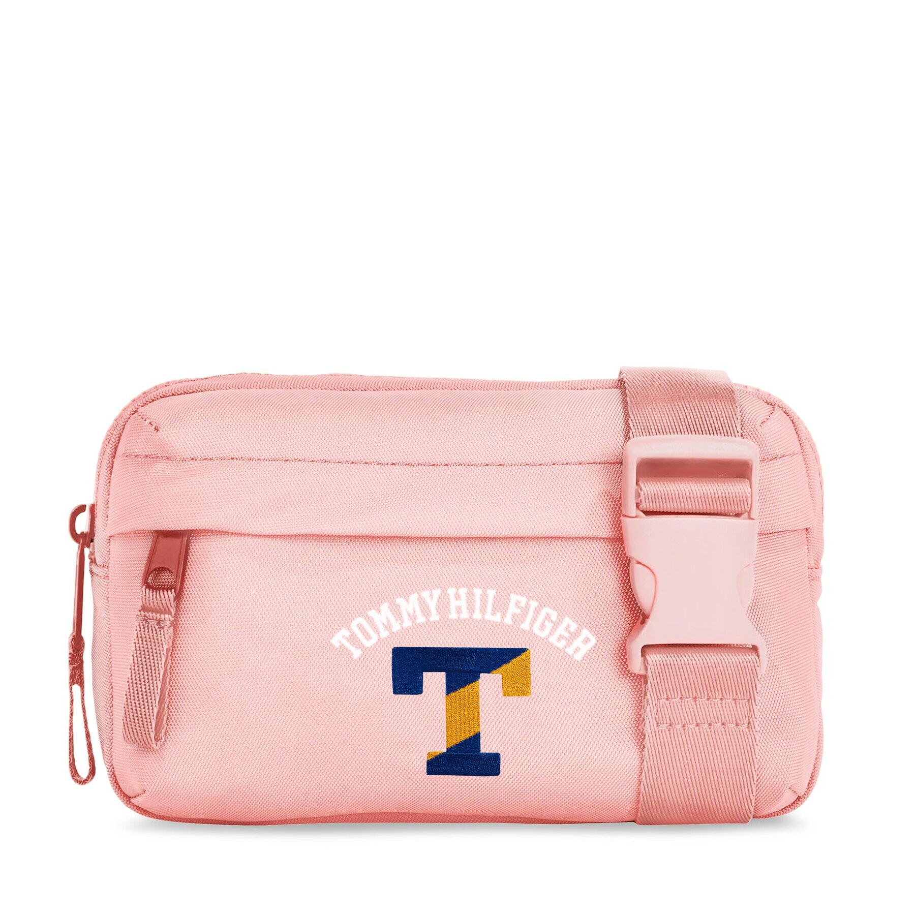 Tommy Hilfiger Ľadvinka Colorful Varsity Bumbag AU0AU01720 Ružová - Pepit.sk