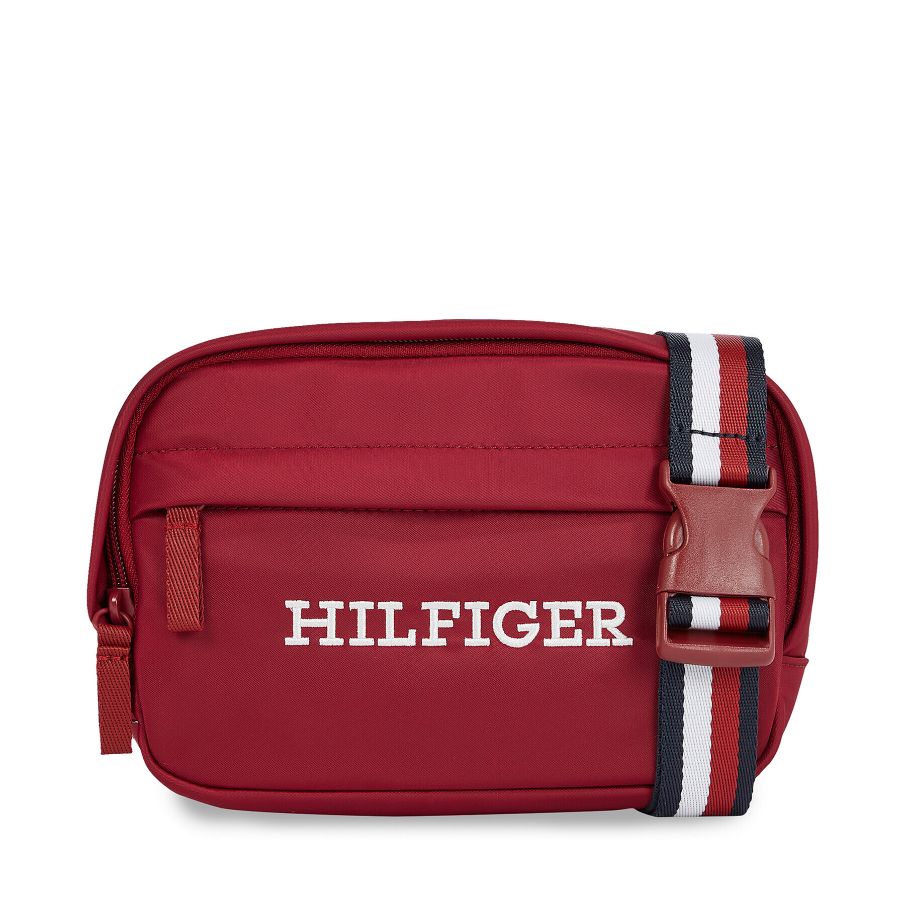 Tommy Hilfiger Ľadvinka Corporate Hilfiger Bymbag AU0AU01728 Bordová - Pepit.sk