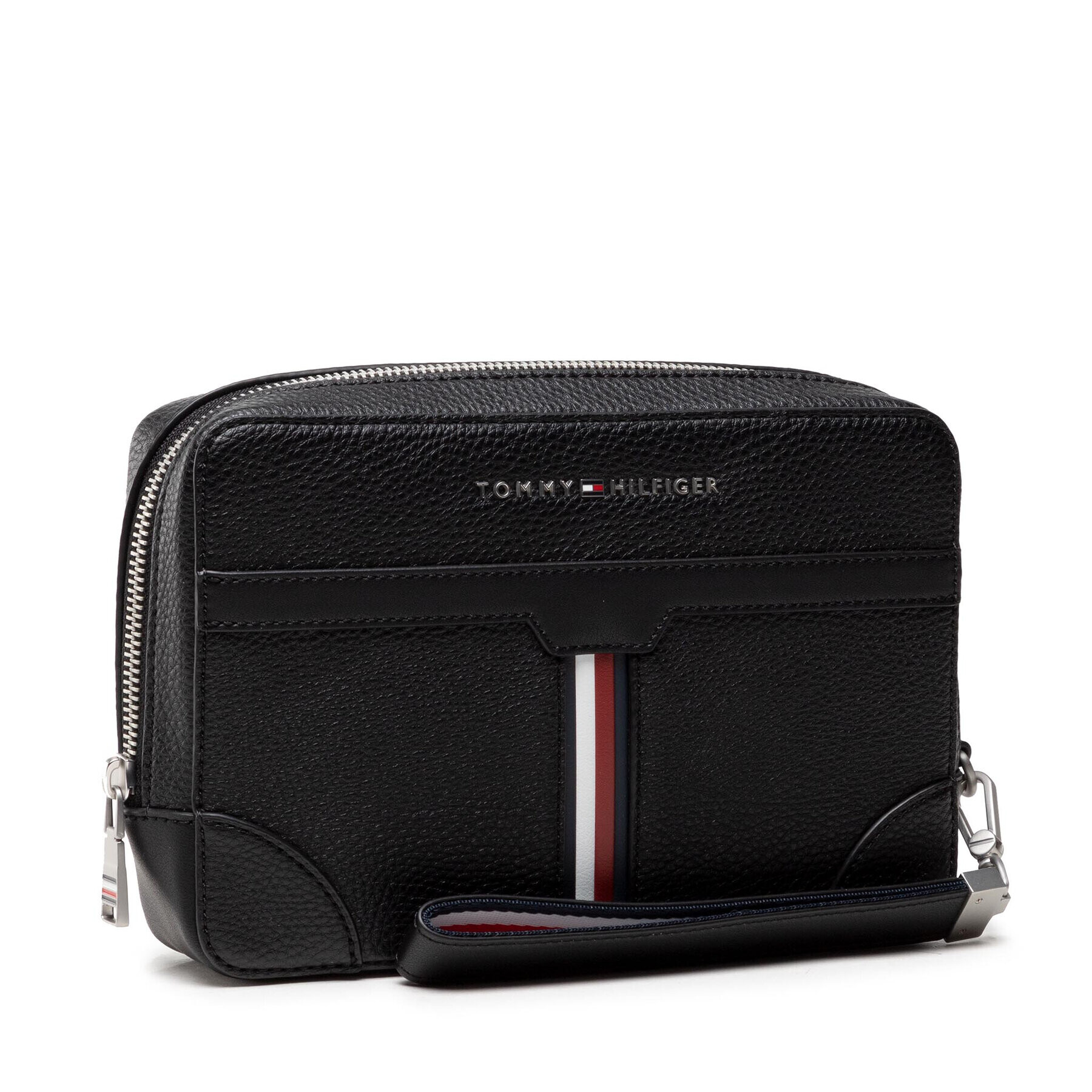 Tommy Hilfiger Ľadvinka Th Downtown Pouch AM0AM08430 Čierna - Pepit.sk