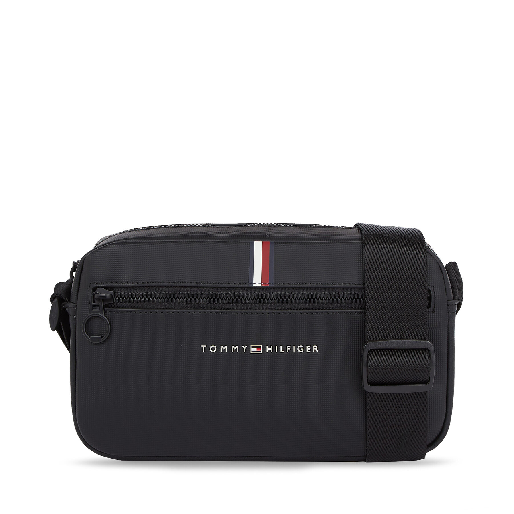 Tommy Hilfiger Ľadvinka Th Essential Pique Ew Reporter AM0AM11922 Čierna - Pepit.sk