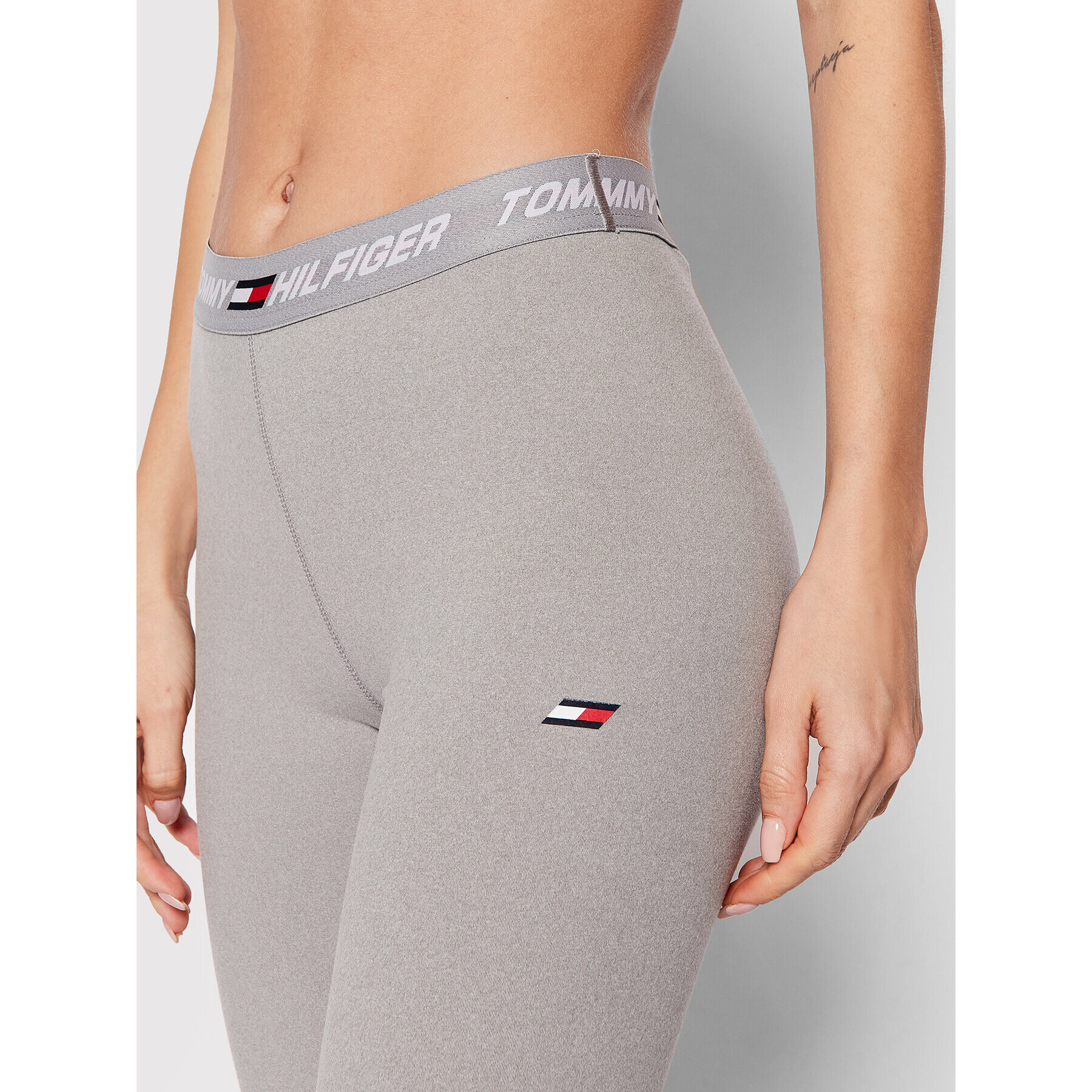 Tommy Hilfiger Legíny Rw Tape S10S101117 Sivá Slim Fit - Pepit.sk