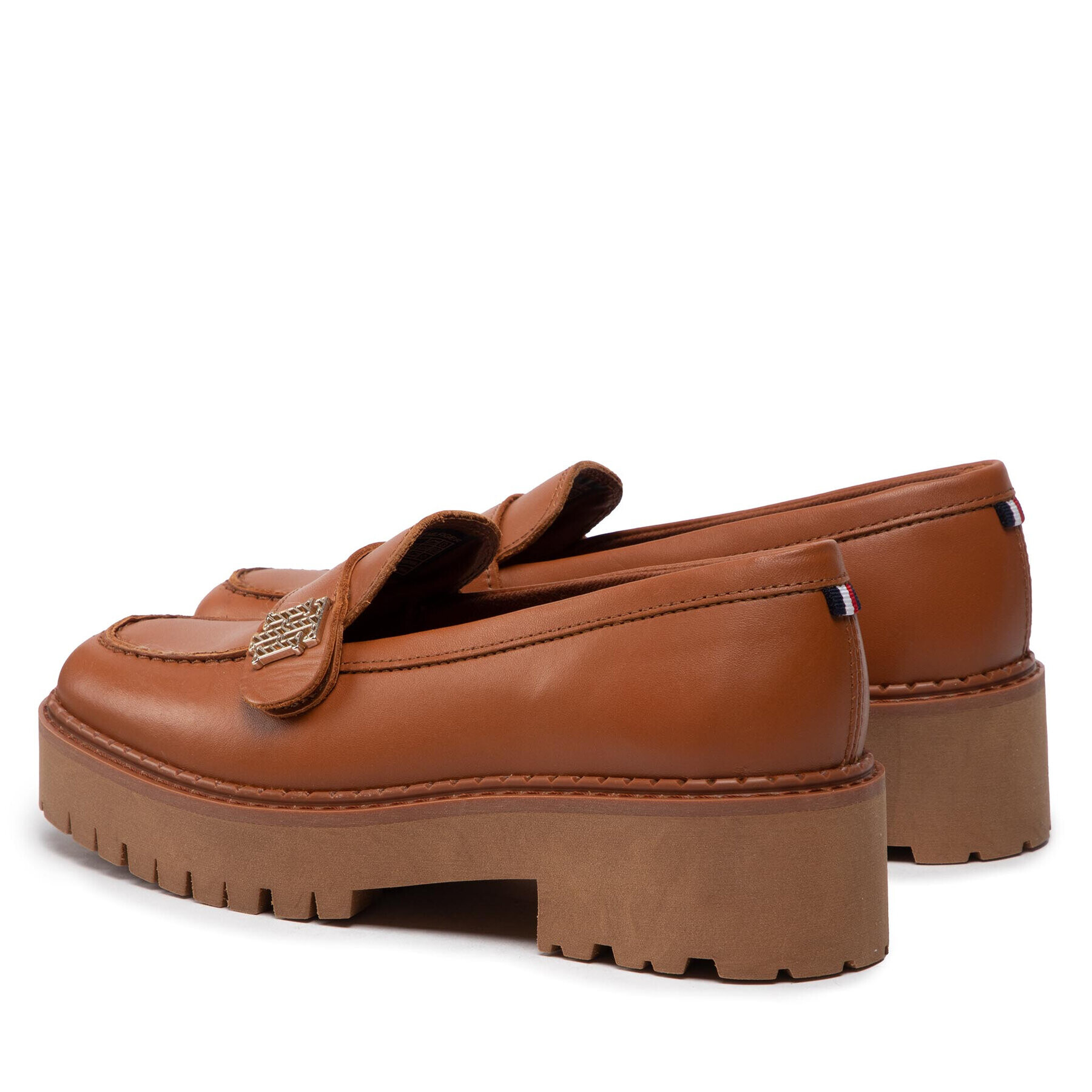 Tommy Hilfiger Loafers Th Hardware Chunky Loafer FW0FW06675 Hnedá - Pepit.sk