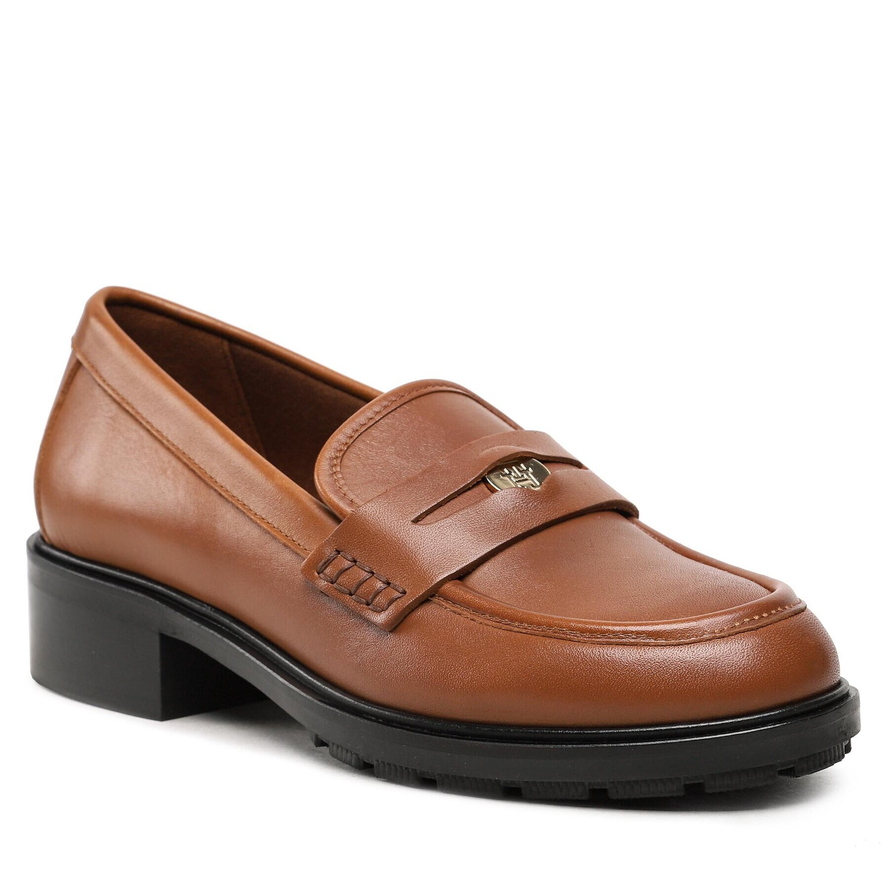 Tommy Hilfiger Loafers Th Iconic FW0FW07412 Hnedá - Pepit.sk