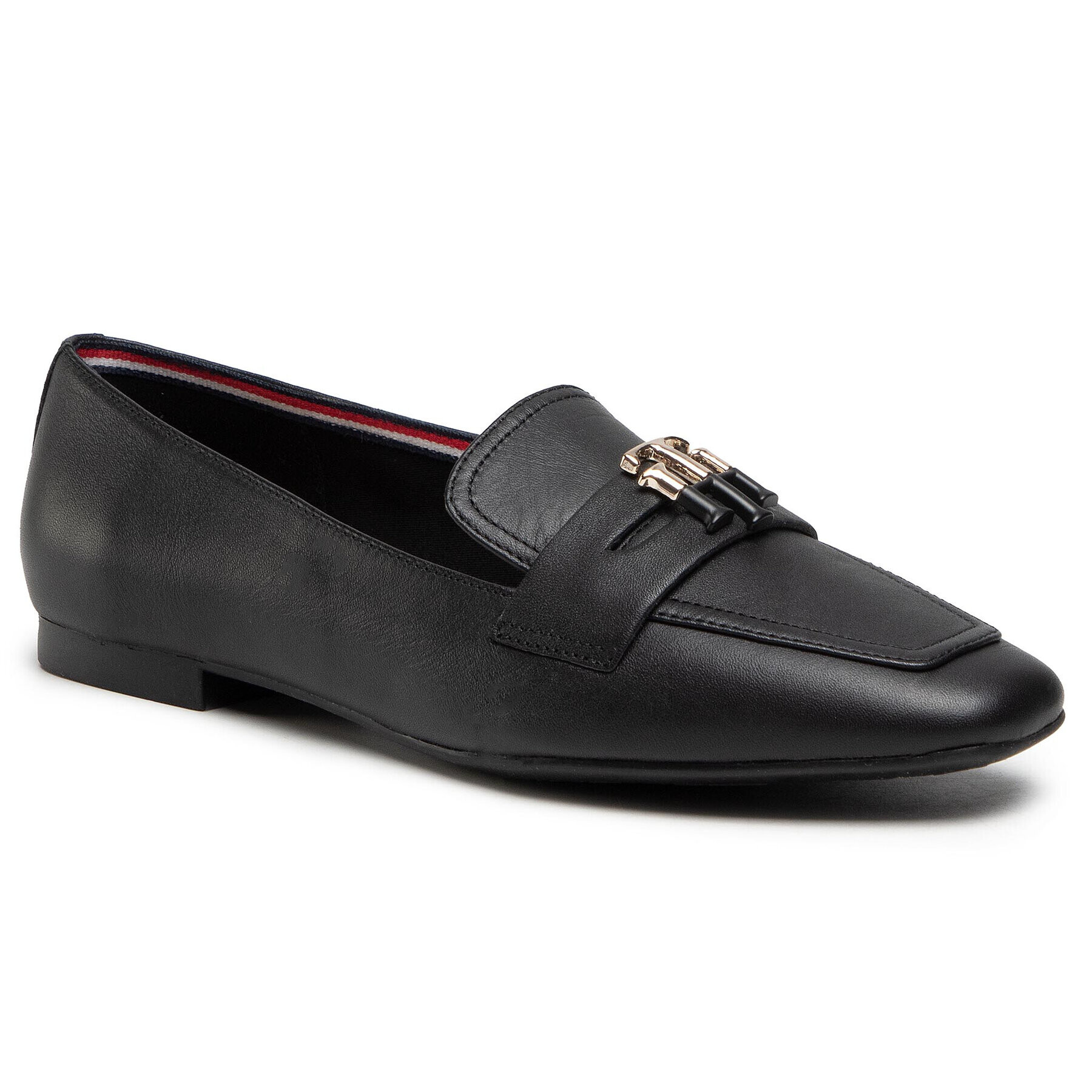 Tommy Hilfiger Lordsy Essential Leather Loafer FW0FW05684 Čierna - Pepit.sk