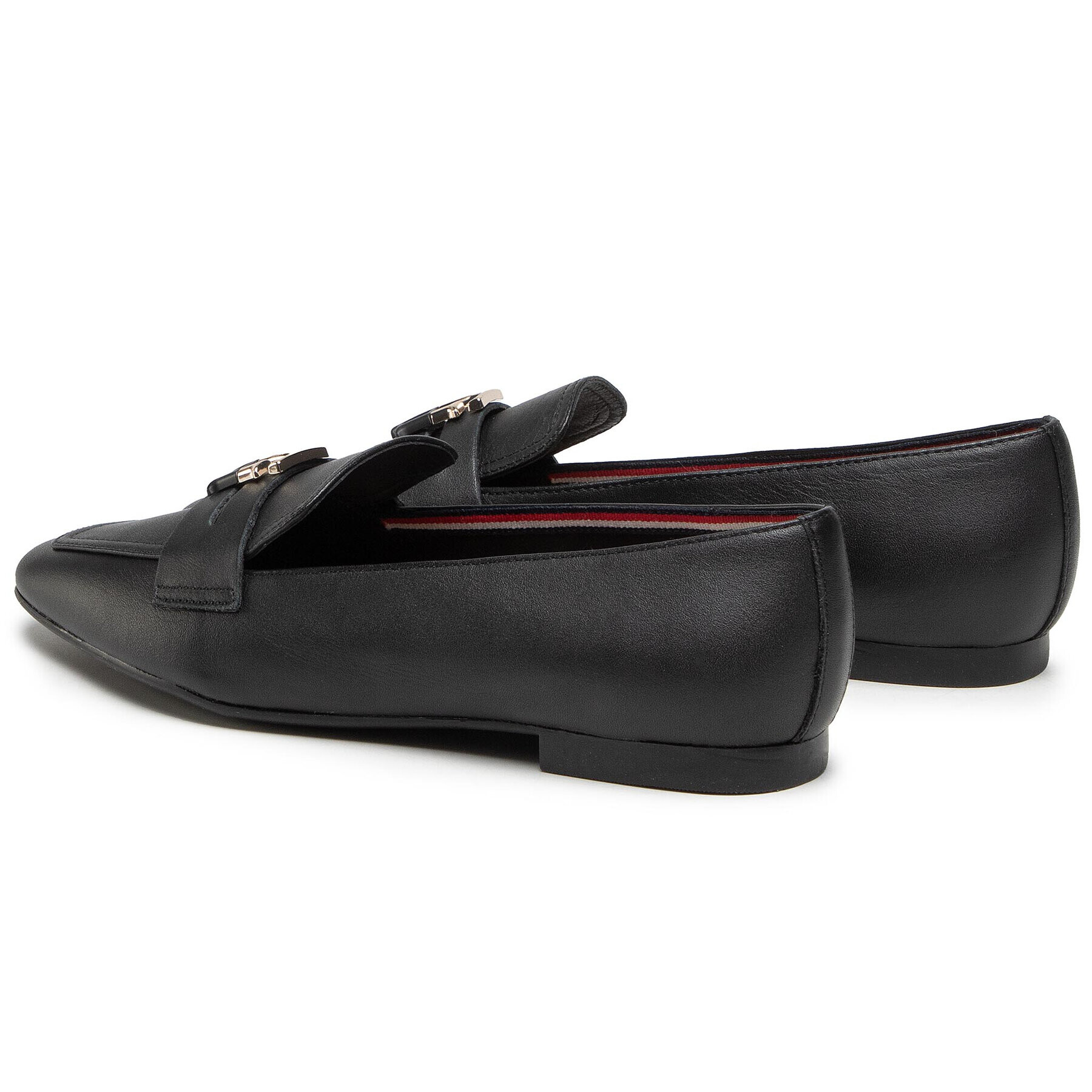 Tommy Hilfiger Lordsy Essential Leather Loafer FW0FW05684 Čierna - Pepit.sk