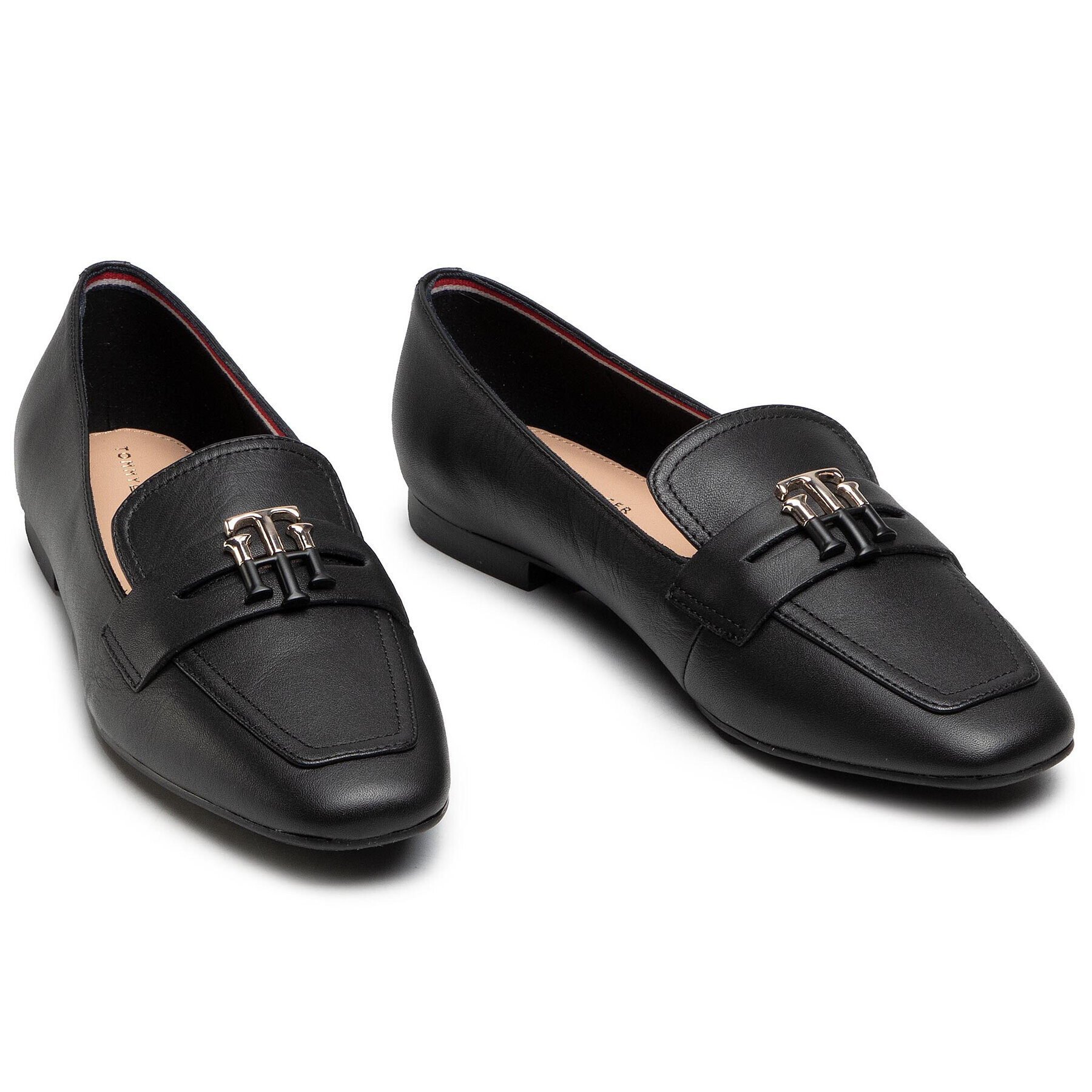 Tommy Hilfiger Lordsy Essential Leather Loafer FW0FW05684 Čierna - Pepit.sk