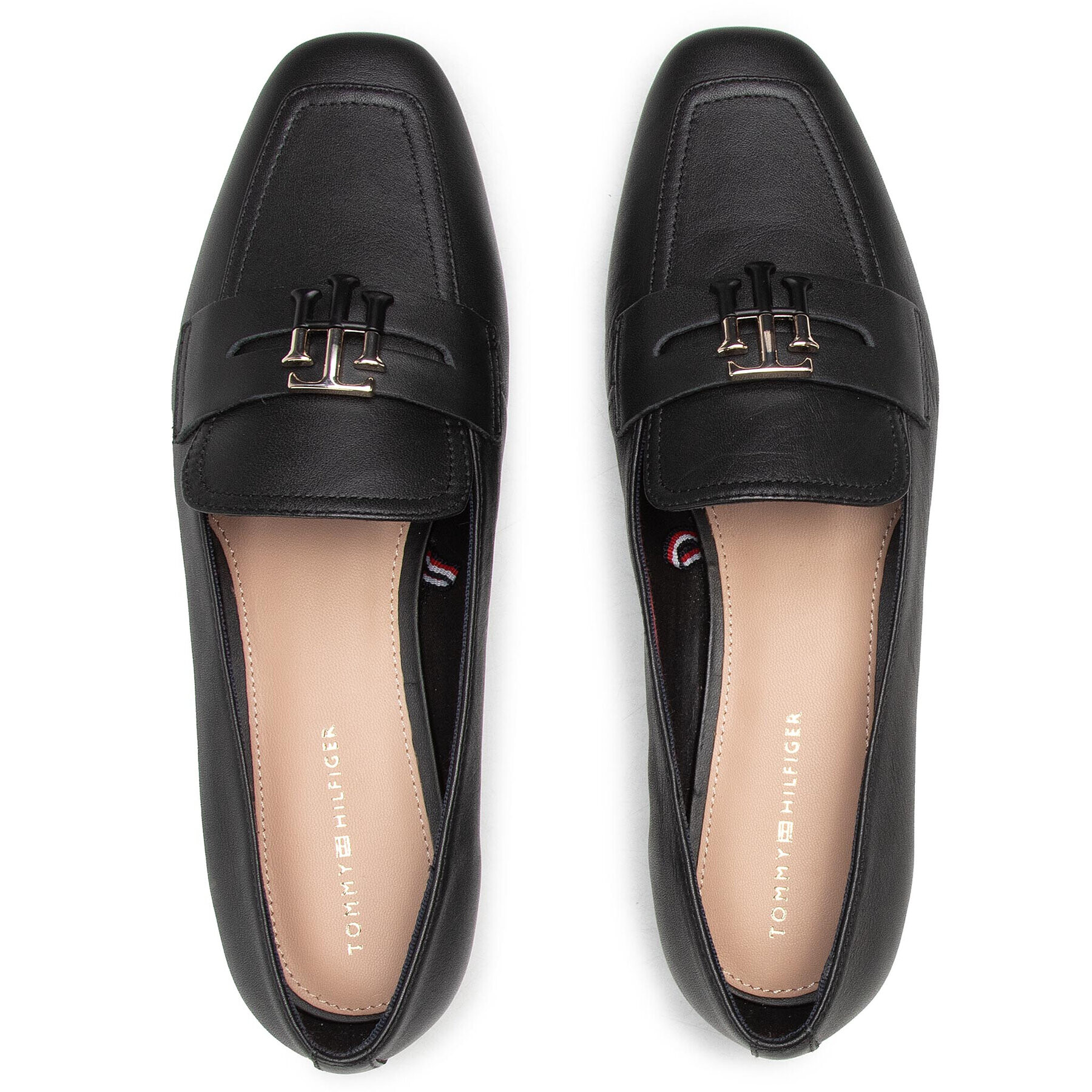 Tommy Hilfiger Lordsy Essential Leather Loafer FW0FW05684 Čierna - Pepit.sk