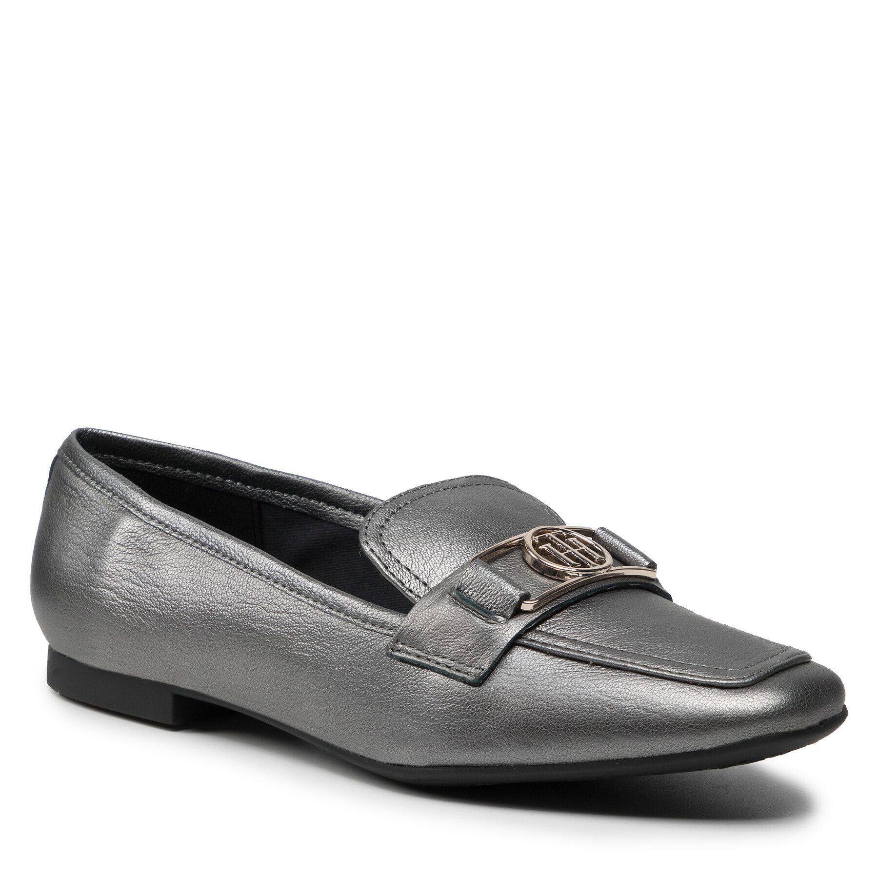 Tommy Hilfiger Lordsy Th Festive Essential Loafer FW0FW06124 Strieborná - Pepit.sk